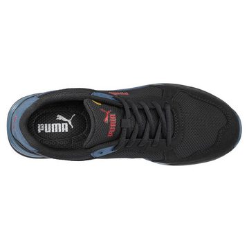 PUMA Safety Frontside Black/Blue Low Sicherheitsschuh