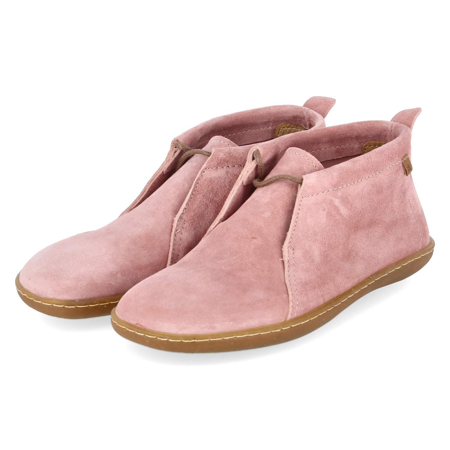 El Naturalista El Naturalista Schnürschuhe N5290 Candy Damen Rauleder pink Schlupfstiefel