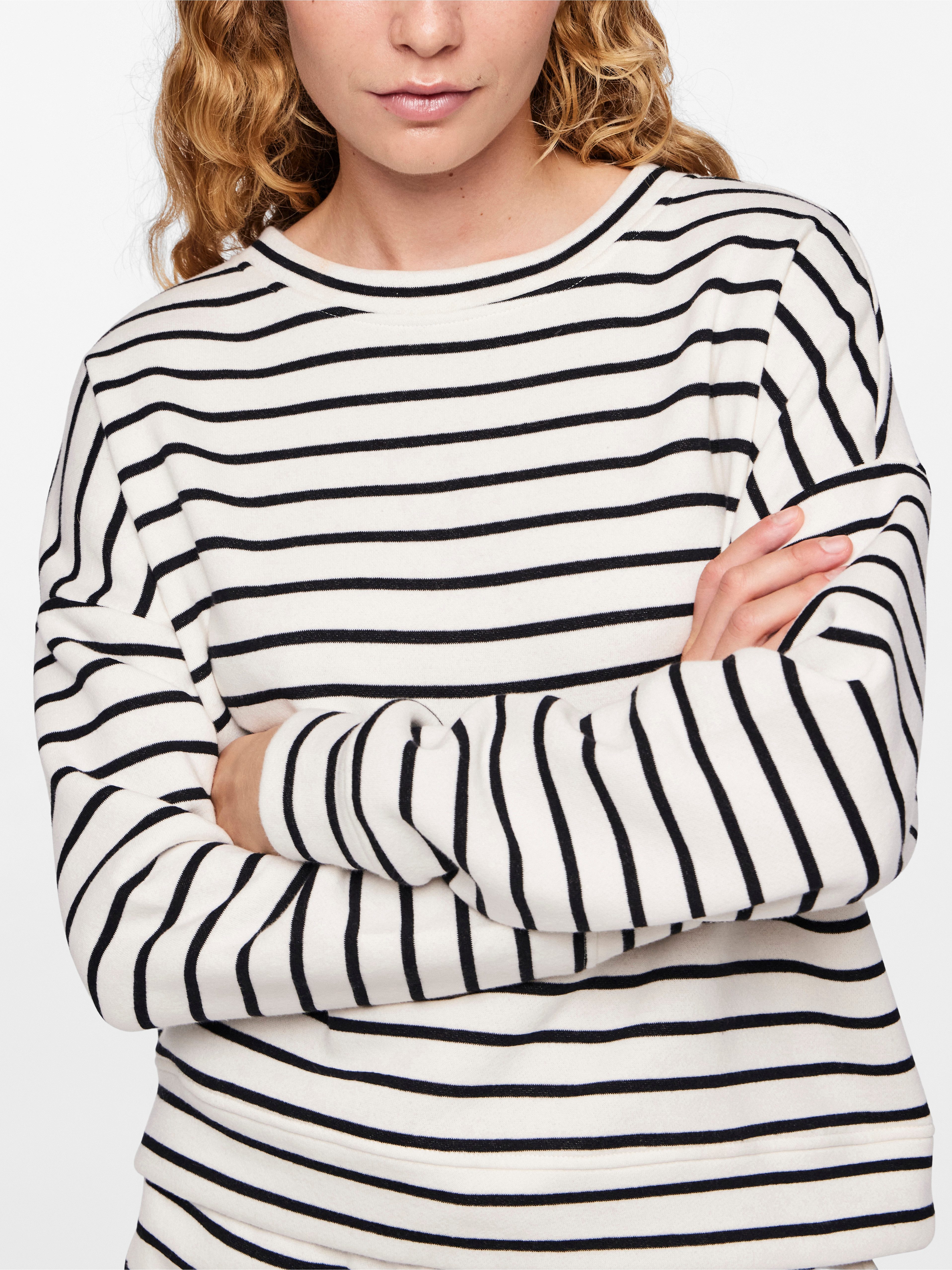 pieces Sweatshirt PCCHILLI LS SWEAT STRIPES günstig online kaufen