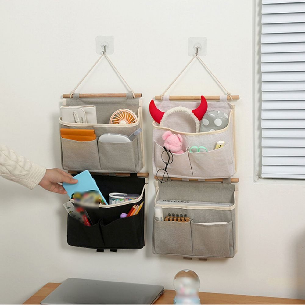PRIISF Hängekorb Hängeaufbewahrung Hänge Organizer Aufbewahrungsbox Aufbewahrungstasche (Wandregalhalter Hängeorganizer, 6*25*23cm, Faltbares Wandorganizer, Storage Halter Wandtasche), Hängeorganizer, Tür Organizer, Hängeaufbewahrung, Türaufhängetasche