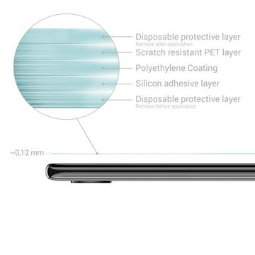 kwmobile Schutzfolie 3x Folie matt für Xiaomi Poco X3 NFC / Poco X3 Pro, (1-St), Schutzfolie Anti-Fingerabdruck Displayschutz Displayfolie entspiegelt