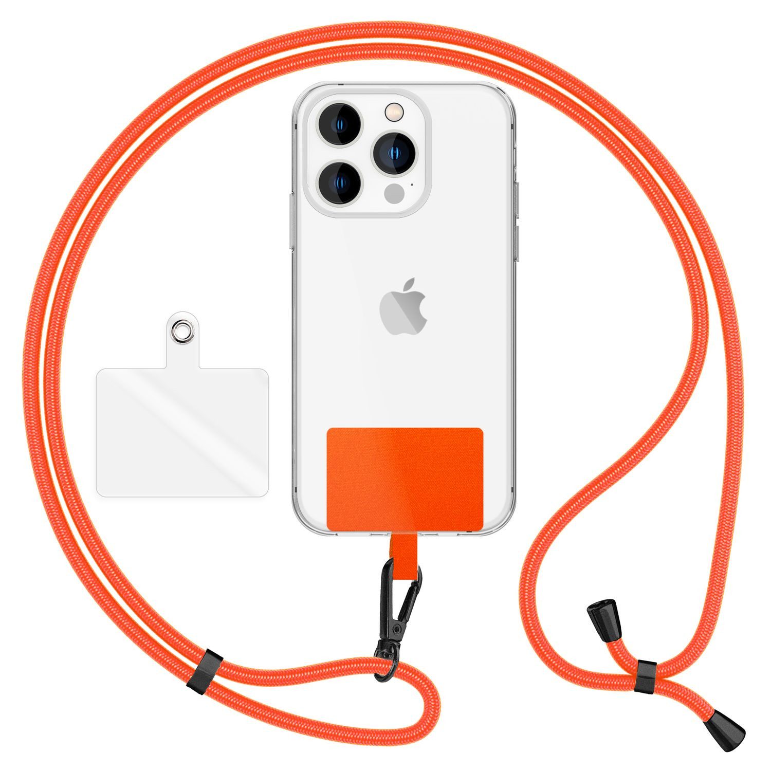 Nalia Handykette Universal Smartphone, Fashion Lanyard 160cm Verstellbar / Band für Handyhülle zum Umhängen