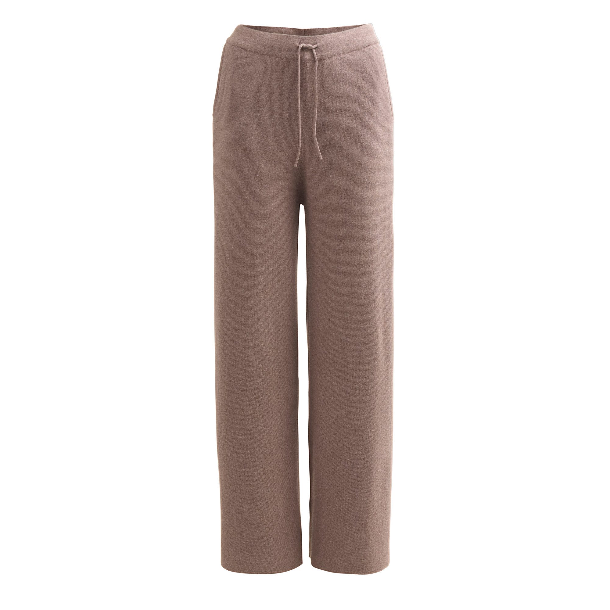 People Wear Organic Schlupfhose braun mélange GOTS zertifiziert – Bild 4 von 5