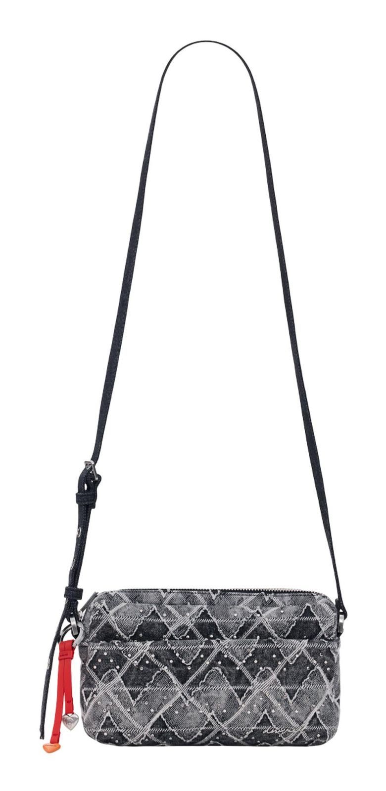 Desigual Umhängetasche Half Logo Denim Bag