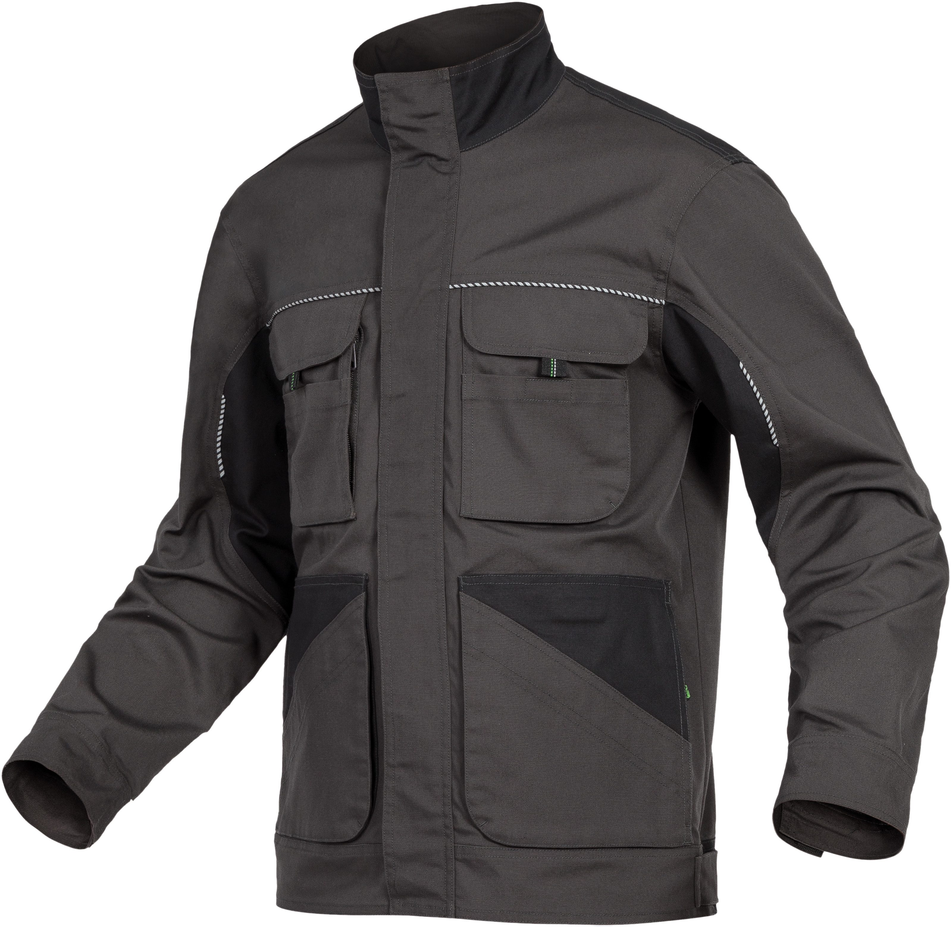 Leibwächter Arbeitsjacke Dynamic-Line Herren Bundjacke auch Übergrößen Arbeitskleidung atmungsaktiver Stretchstoff, modern und bequem