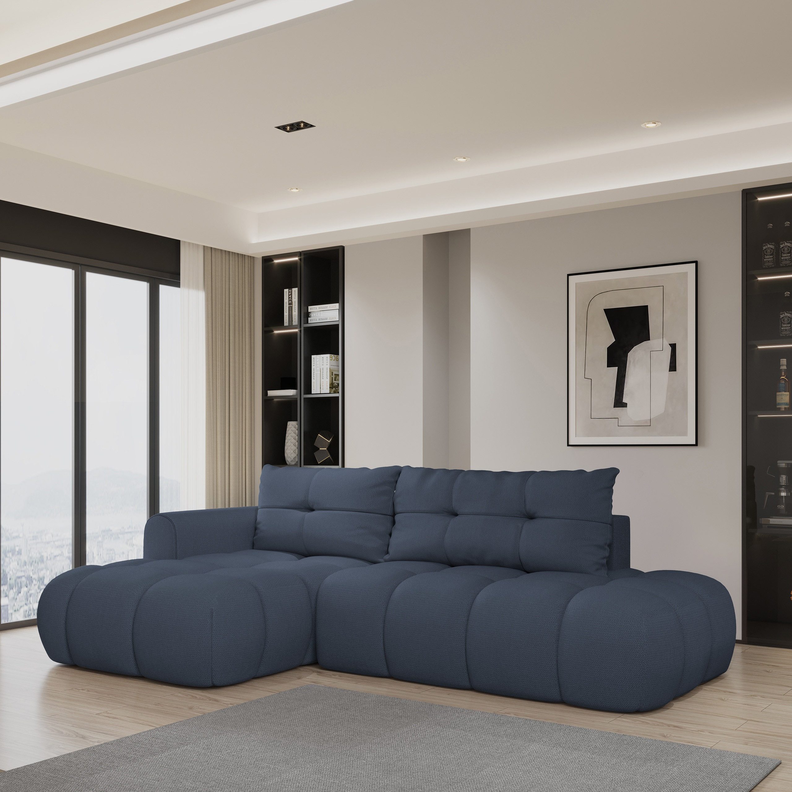 Masseno Ecksofa FLUMA mit Schlaffunktion L-Form, günstig online kaufen