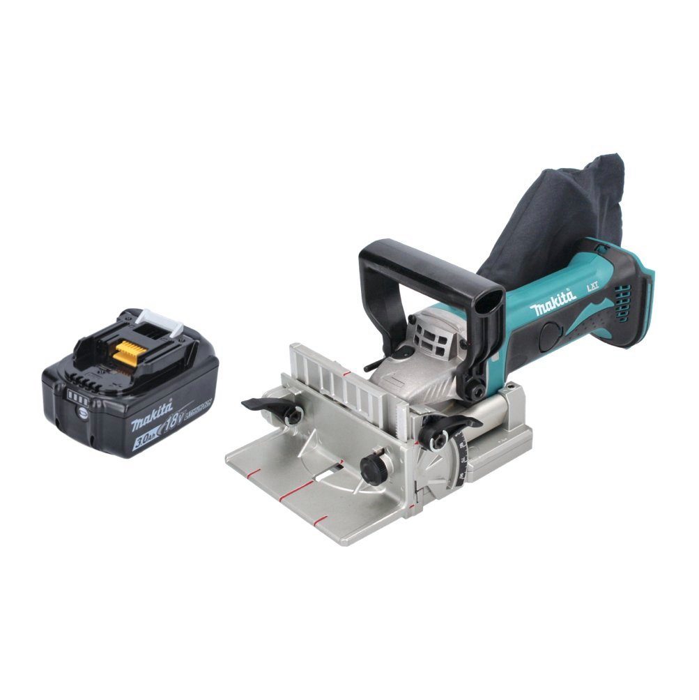 Thumbnail - Makita Nutfräse DPJ 180 F1 Akku Nutfräse 18 V 100 mm + 1x Akku 3,0 Ah - ohne Ladegerä