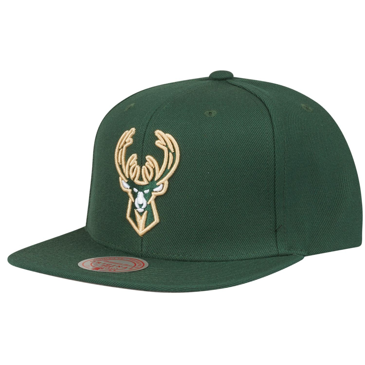 Mitchell & Ness Snapback Cap TEAM Milwaukee Bucks | Snapback Caps