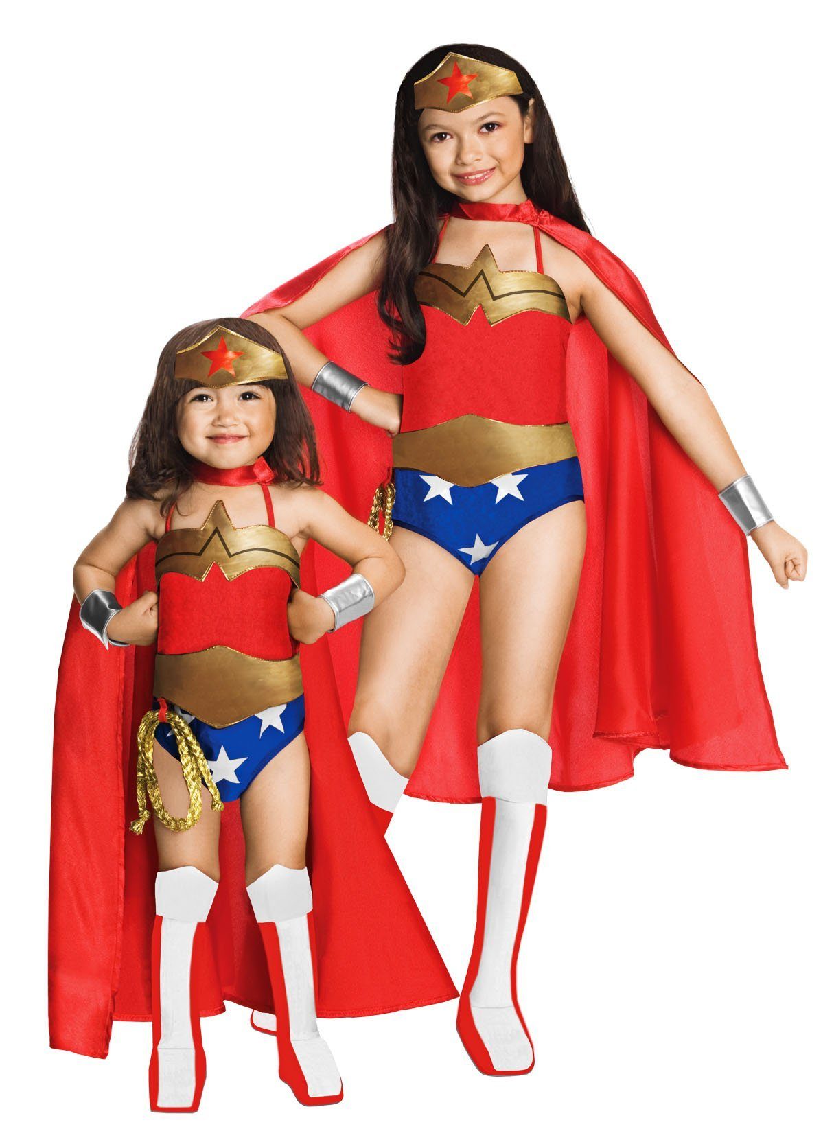 Rubie´s Kostüm Wonder Woman Deluxe, Original lizenziertes “Wonder Woman” Kostüm