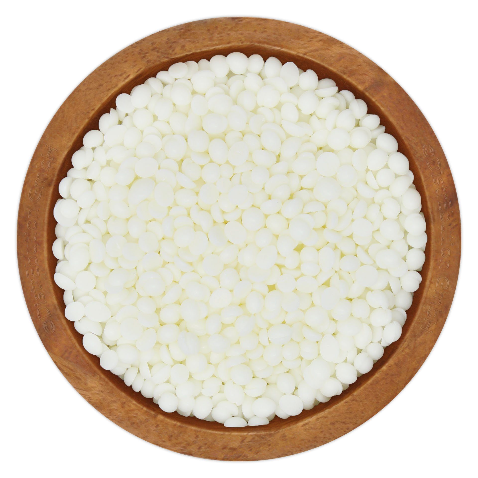 DistrEbution Bastelnaturmaterial Sojawachs Pastillen Naturwachs Kerzenwachs C-310 1kg