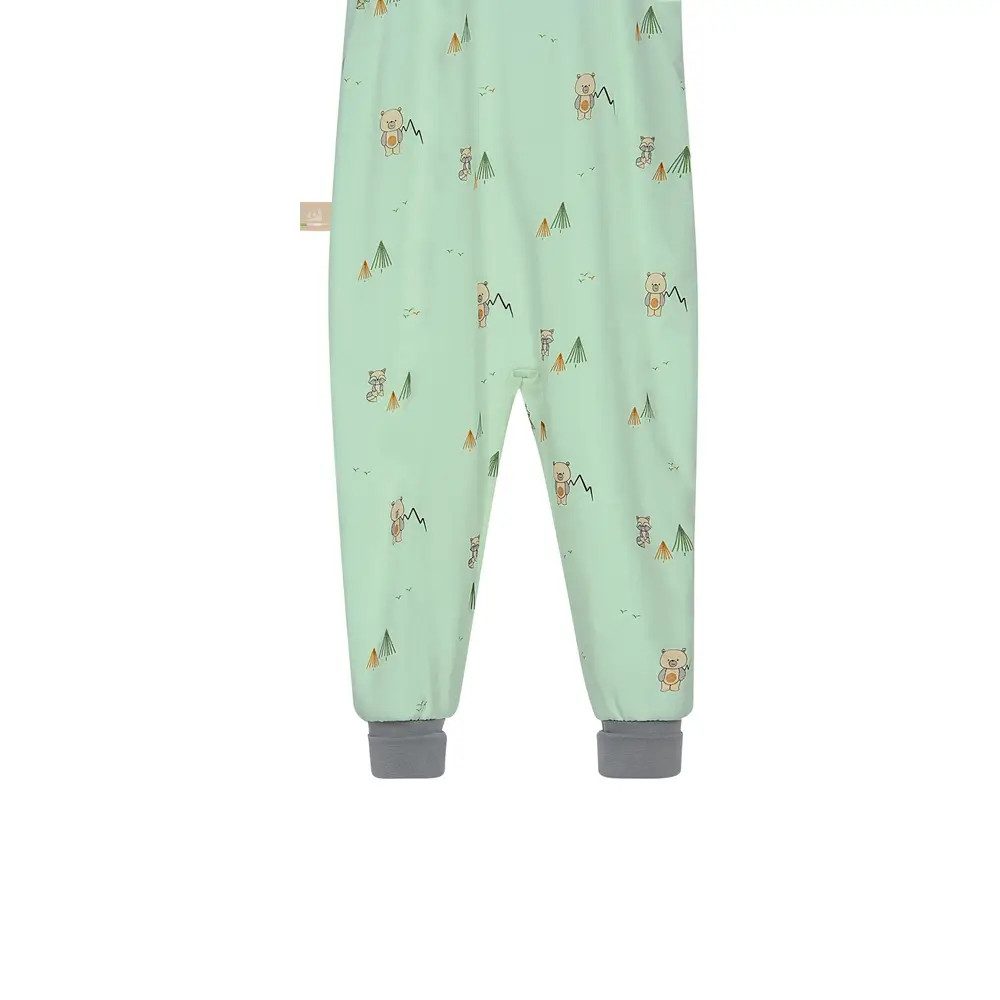 Odenwälder Babyschlafsack Hopsi unwattiert Gr. 86/92, TwoFriends greenery