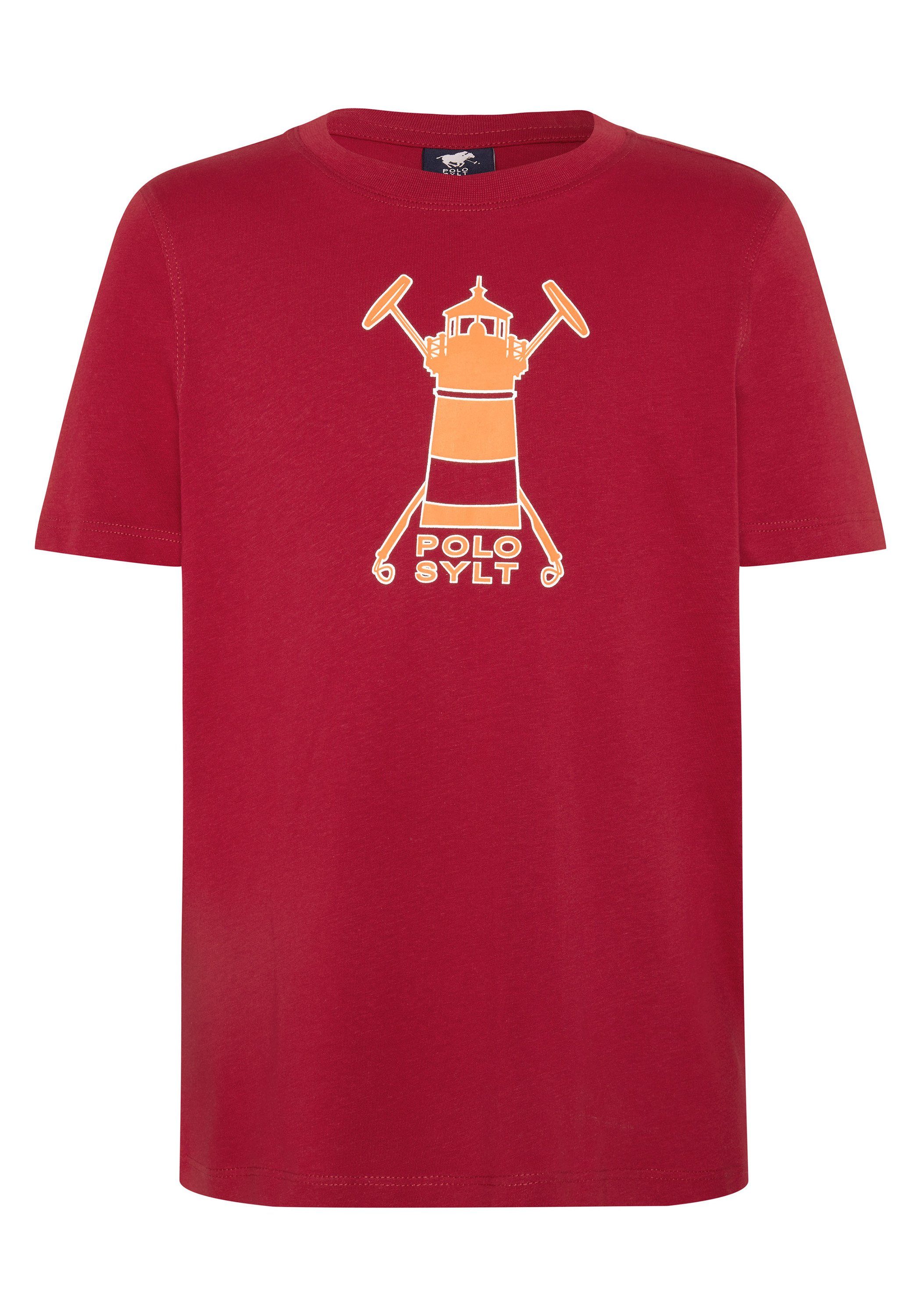 Polo Sylt Print-Shirt mit Motiv günstig online kaufen