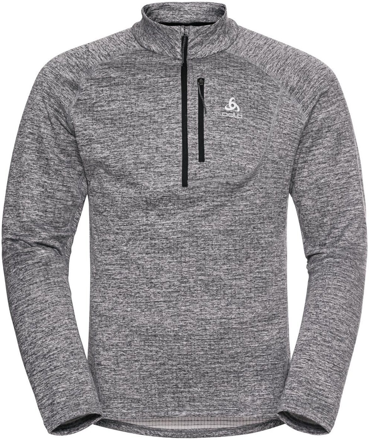 Odlo Funktionsshirt Mid layer 1/2 zip TENCIA grey melange