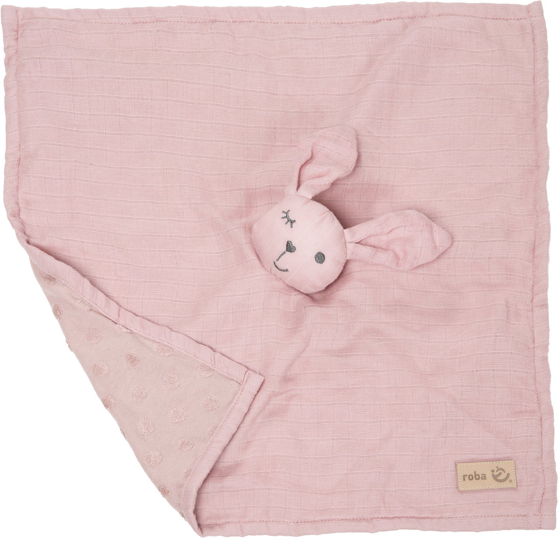 roba® Schmusetuch Lil Planet, rosa/mauve, GOTS made with organic materials, zertifiziert durch BCS 36081