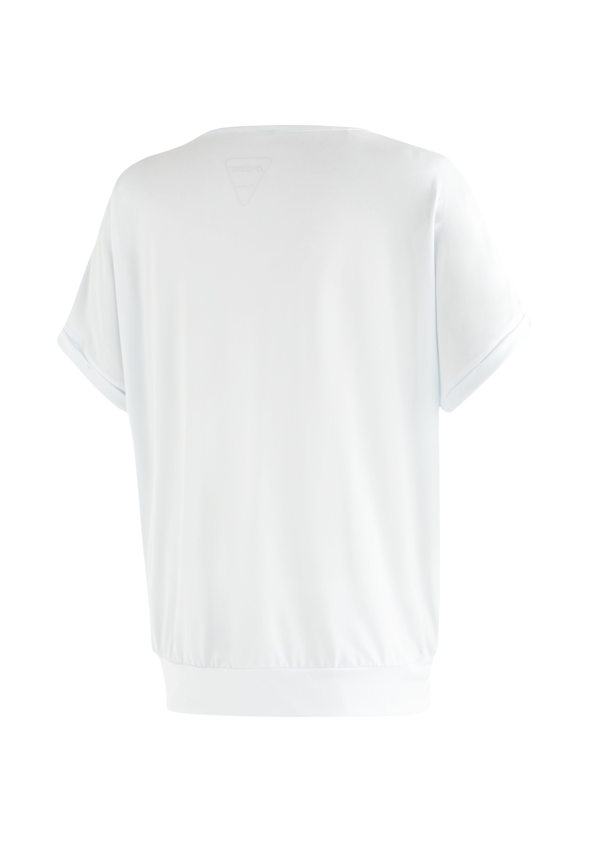 für Kurzarmshirt Sports Setesdal T-Shirt W Freizeit Damen weiß Wandern und Maier