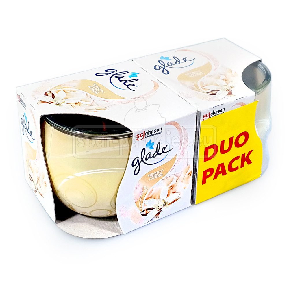 SC JOHNSON Duftkerze Glade by brise Duftkerze Romantic Vanilla Blossom Duo- günstig online kaufen