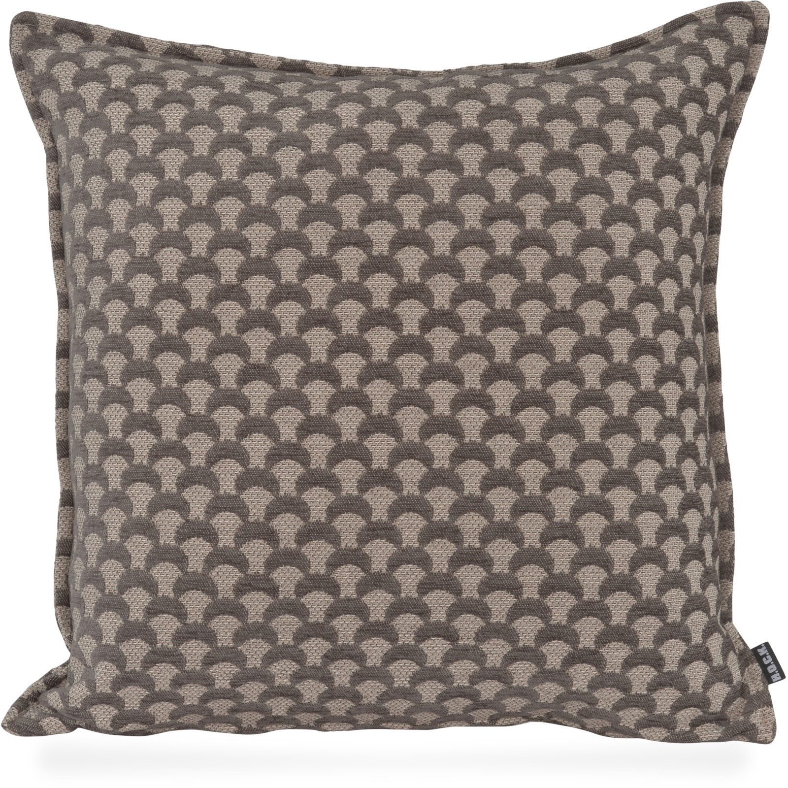 H.O.C.K. Dekokissen Amelie, Sofakissen inkl. Füllung, 70x40cm, Dekokissen, gemustert, weiß beige