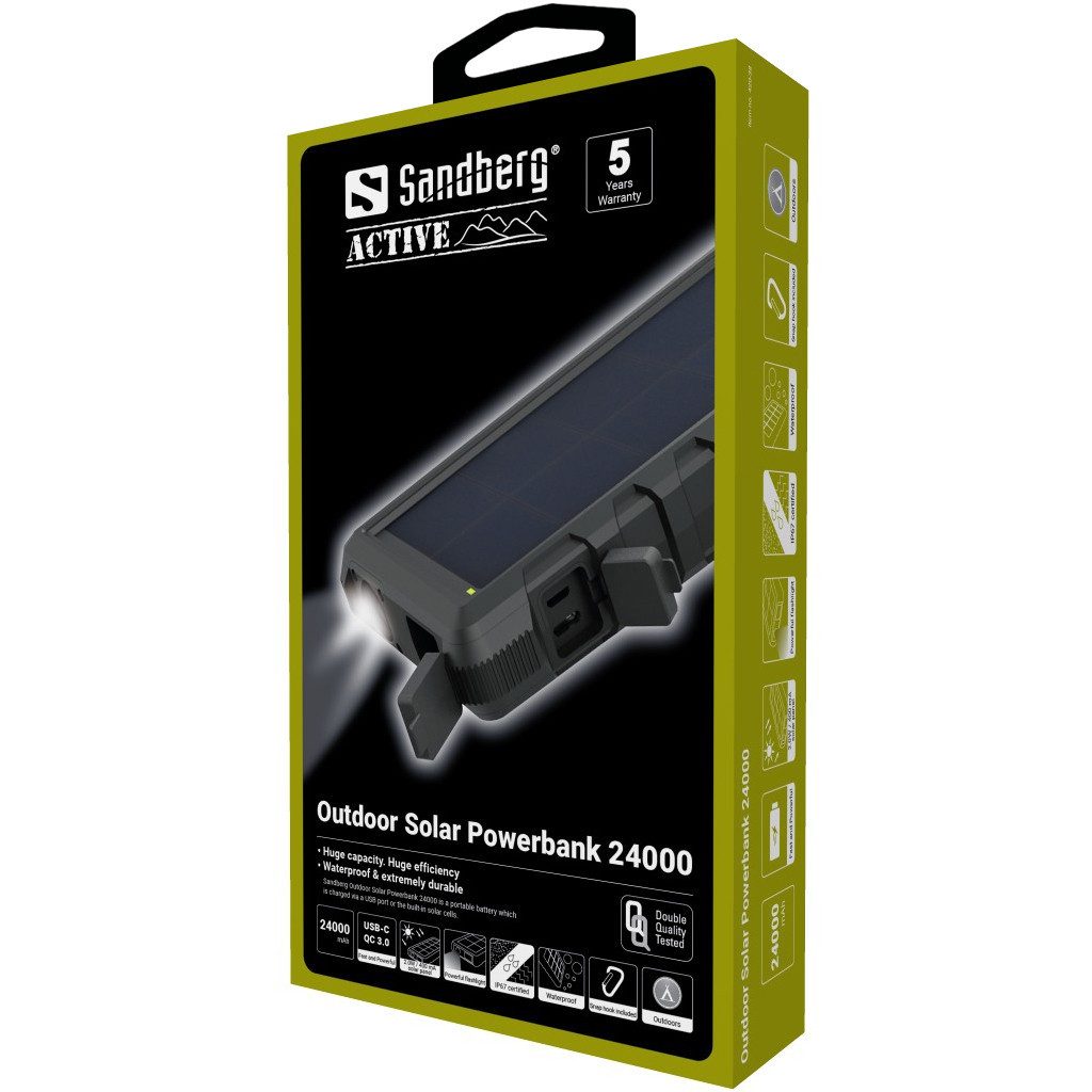 Sandberg Sandberg Outdoor Solar Powerbank Solar Powerbank