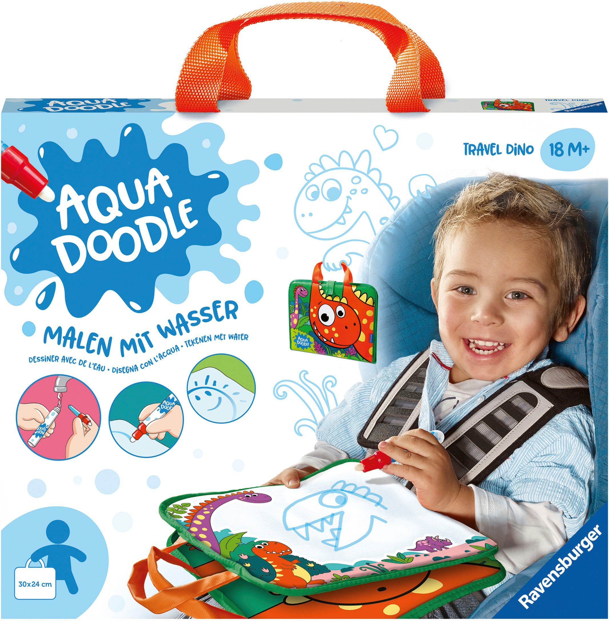 Ravensburger Aqua ministeps®, Dino, in Doodle®, Made Travel Europe Kreativset