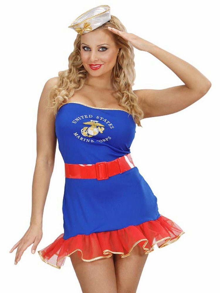 Widmann S.r.l. Kostüm »Sexy Navy Girl Kostüm Matrosin - Matrosen Kleid und  Hut für Damen« online kaufen | OTTO