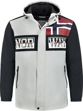 Jan Vanderstorm Outdoorjacke LUDOLF windbeständig im Norwegen Look