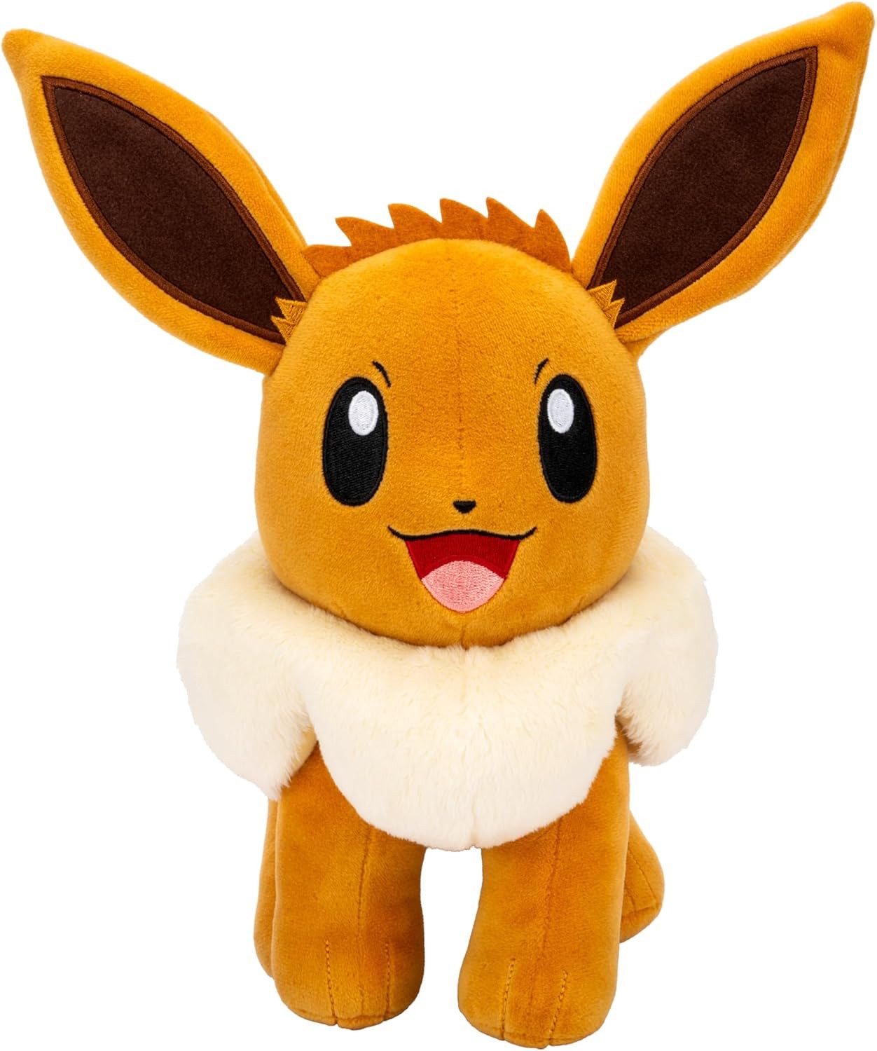 Jazwares Kuscheltier Pokémon Evoli Plüsch 30 cm – offiziell lizenziert Jazwares