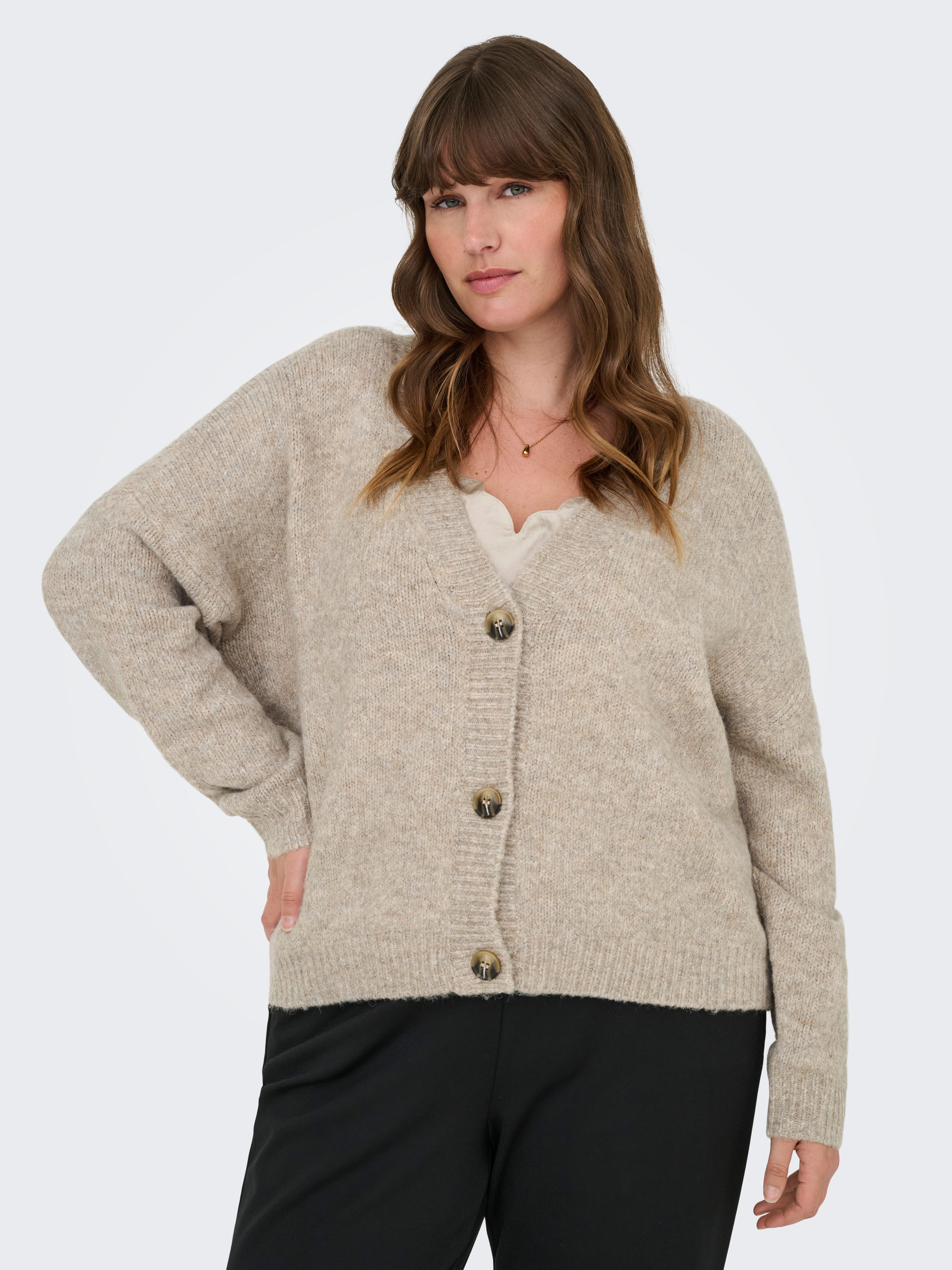 ONLY CARMAKOMA Strickjacke CARZOEY L/S CARDIGAN KNT NOOS günstig online kaufen