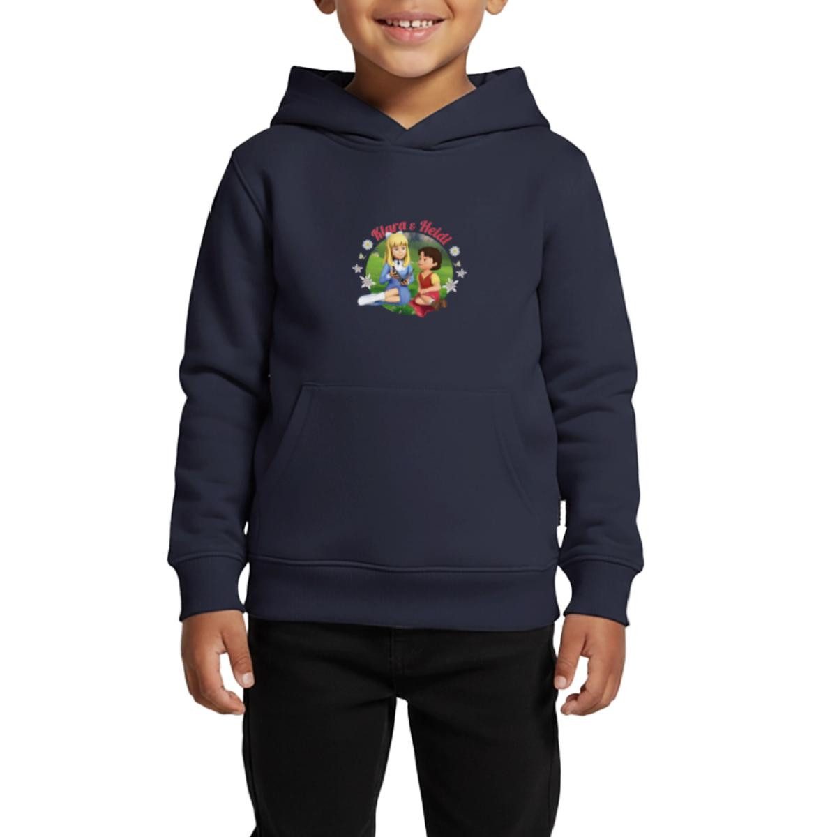 Hoodie Heidi Klara & Heidi Freundschaft Kinder Premium Hoodie