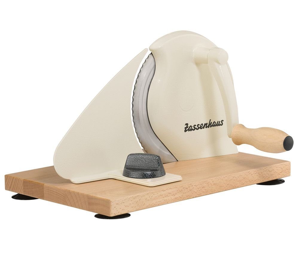 ZASSENHAUS Allesschneider ZASSENHAUS Allesschneider-Brotschneidemaschine "Classic" creme 072082