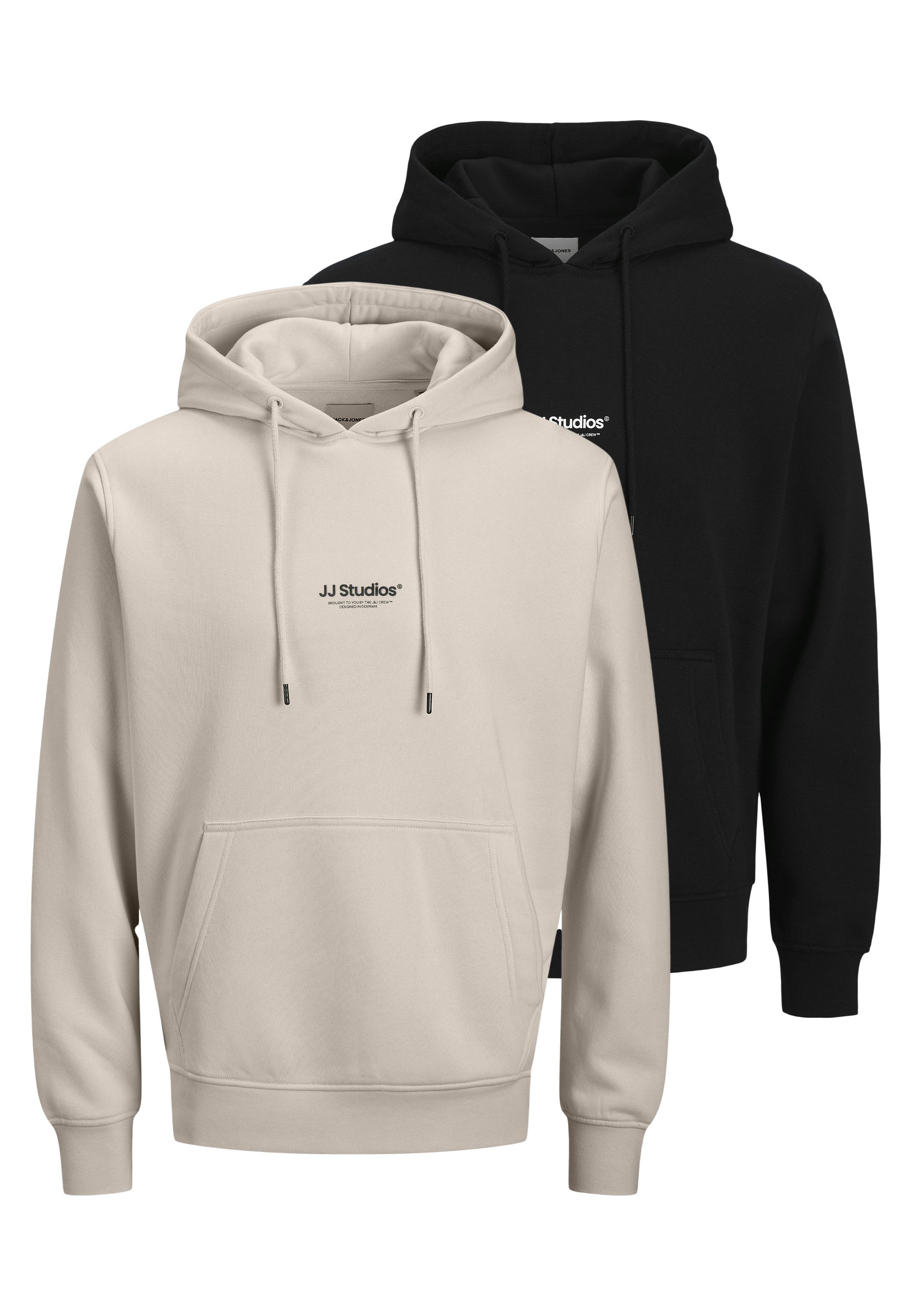 Jack & Jones Hoodie 2er Pack Soho (Spar-Set, 2-tlg) Sweatshirt - Baumwolle günstig online kaufen