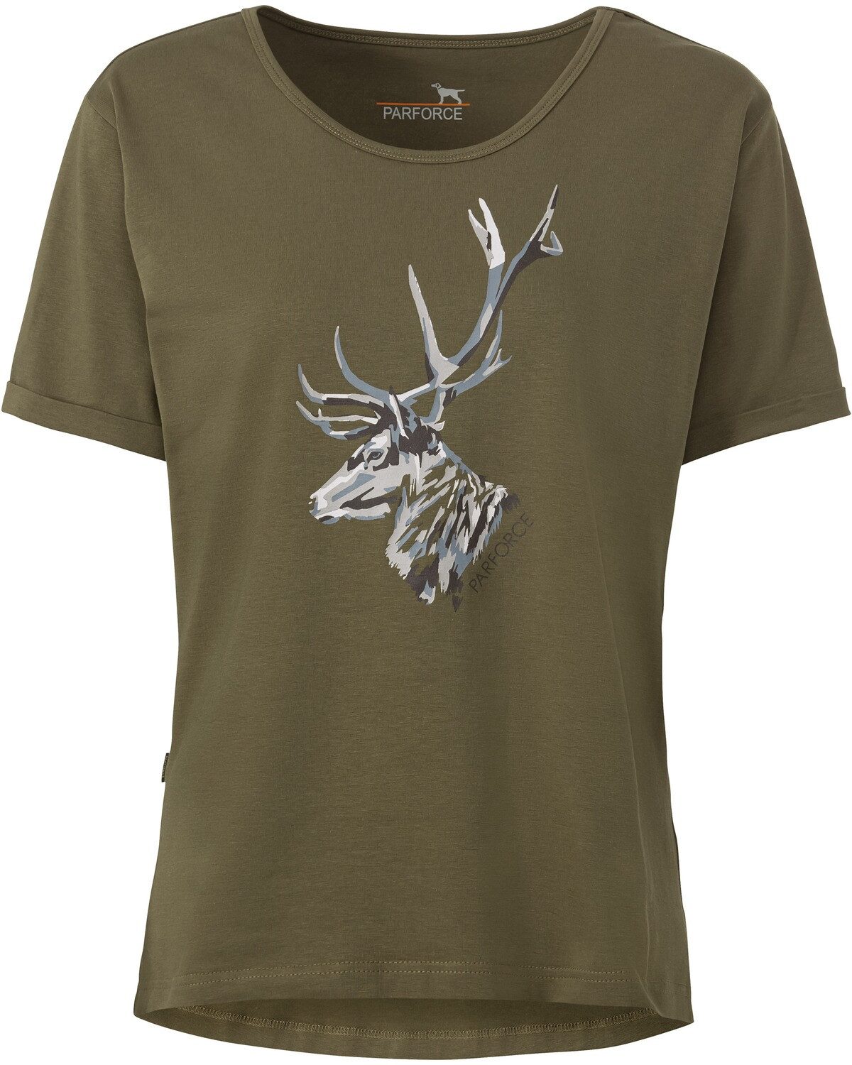 T-Shirt Damen T-Shirt Hirsch