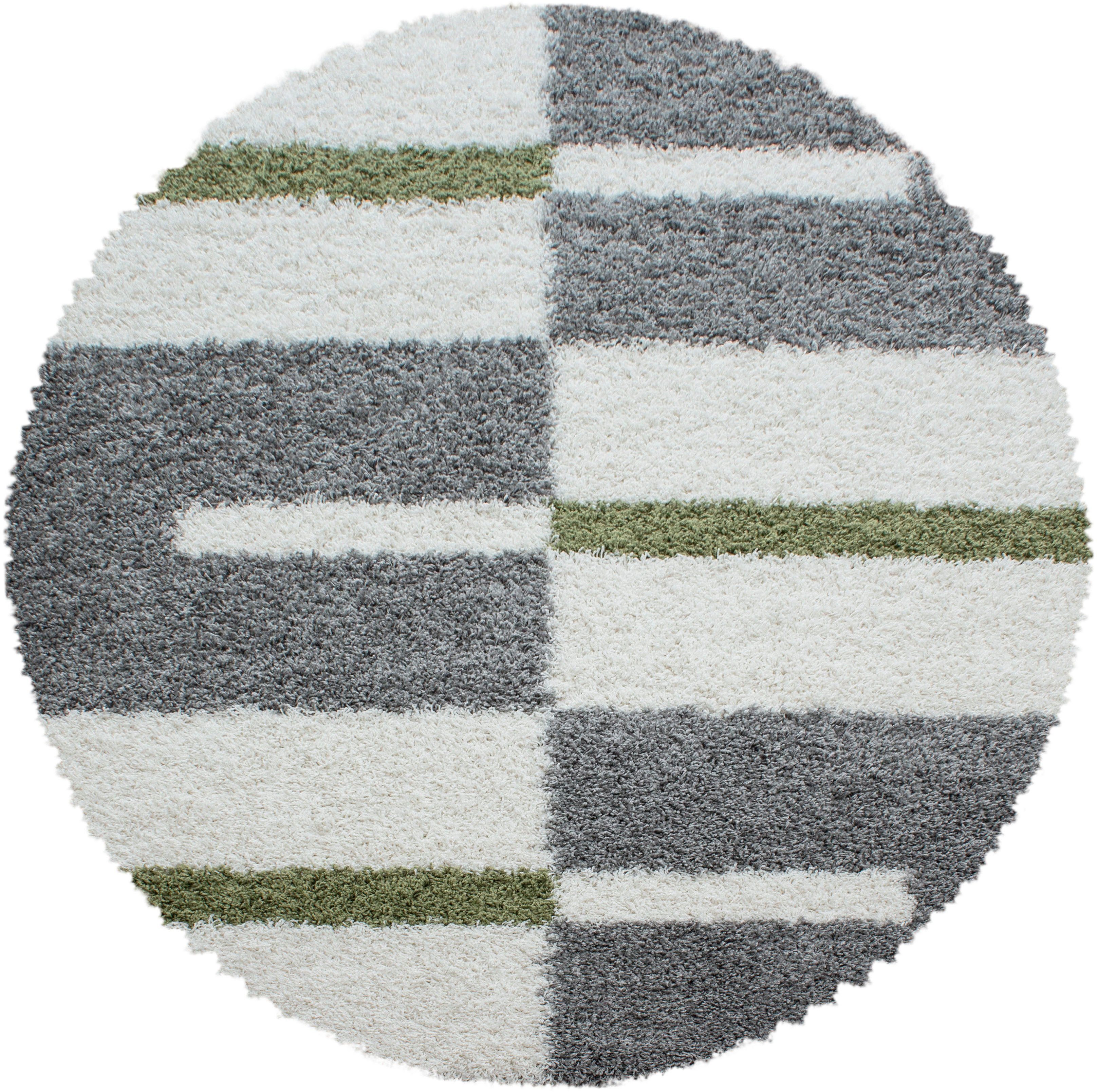 Ayyildiz Teppiche Hochflor-Teppich »Gala Shaggy 2505«, rund, 30 mm Höhe, Wo günstig online kaufen