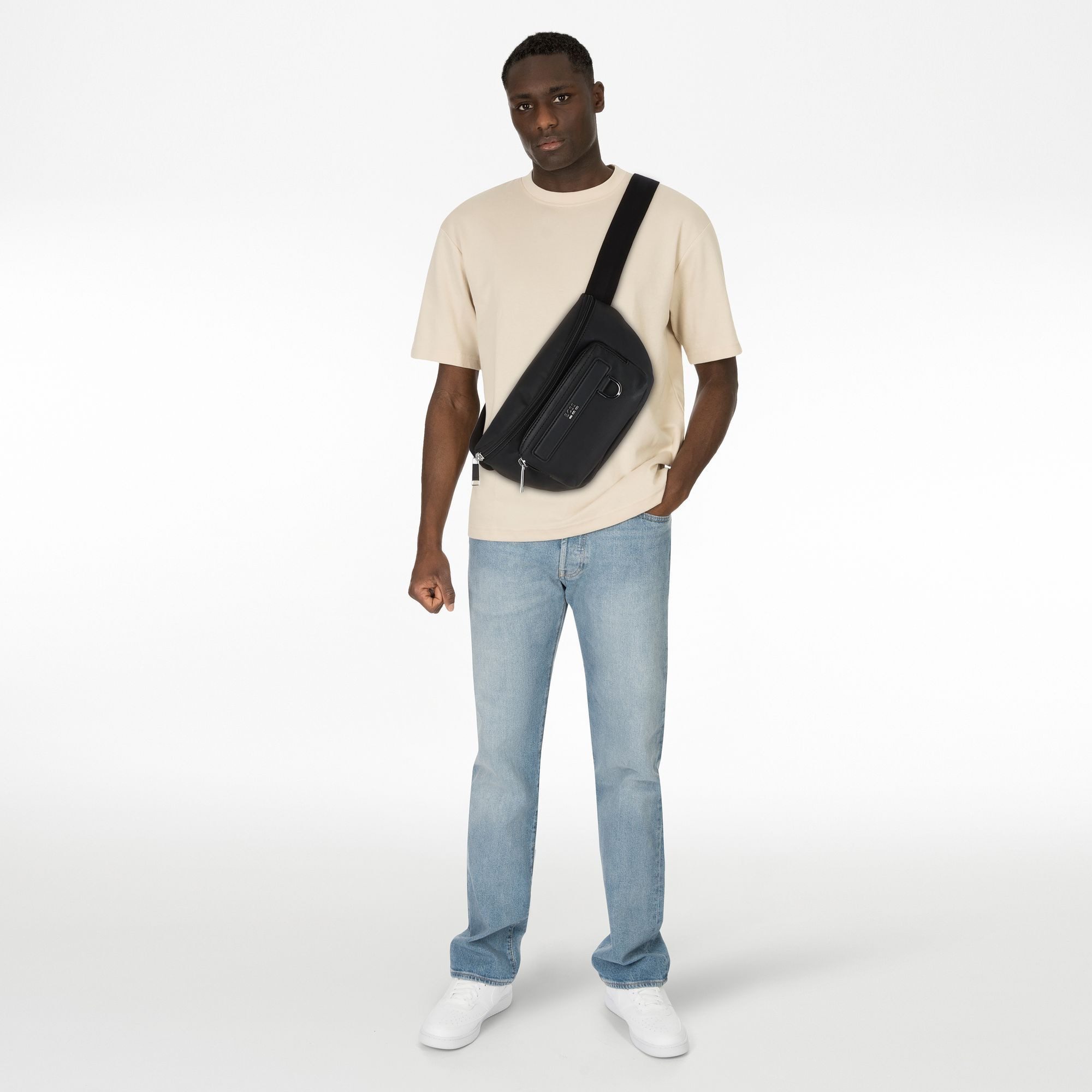 BOSS Gürteltasche Jinko, Polyurethan günstig online kaufen