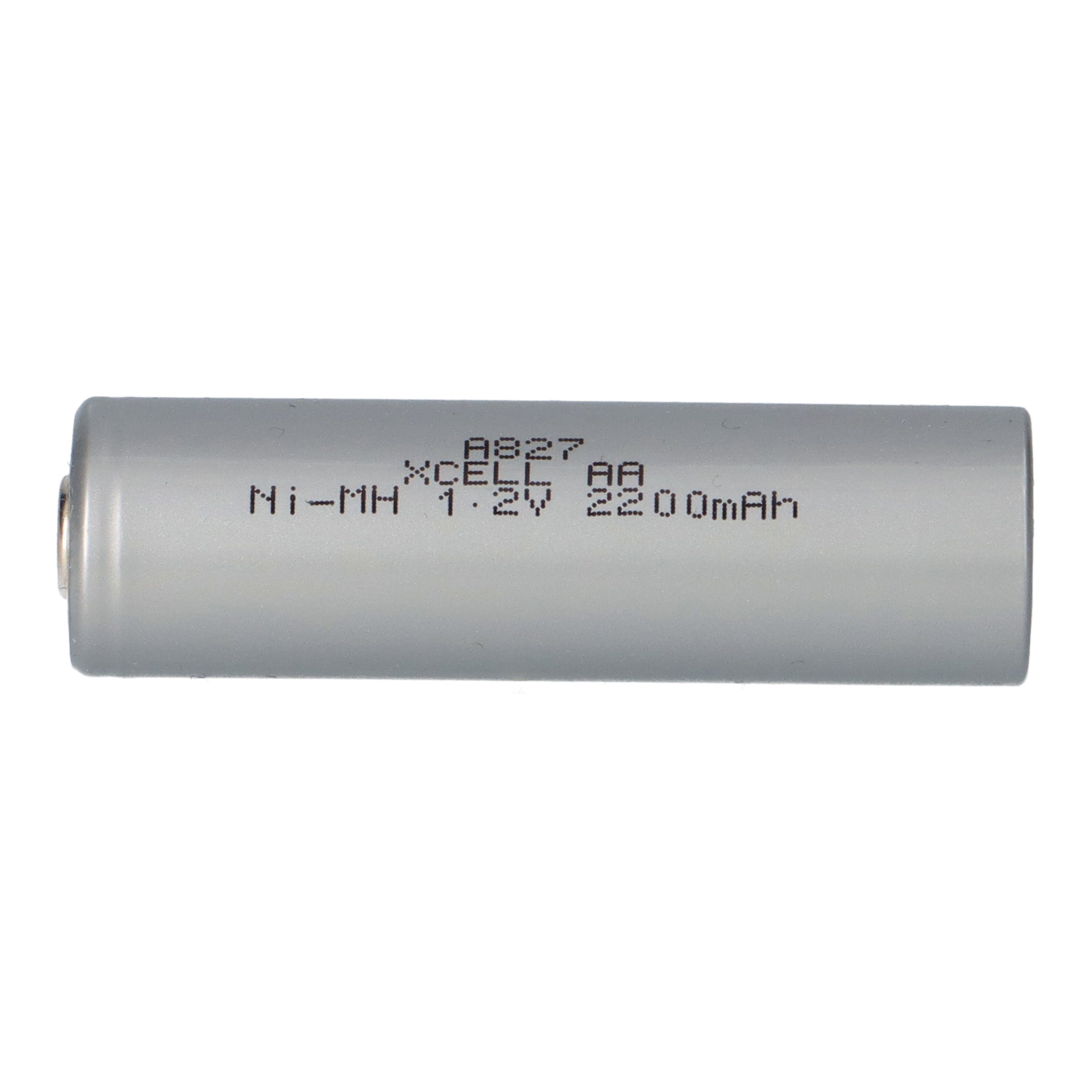 XCell XCell Akku Mignon AA 1,2V / 2200mAh X2200AAI Akku