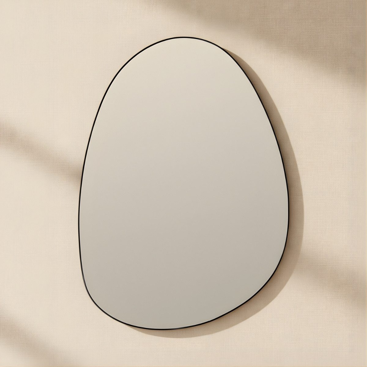 EDAXO Wandspiegel Dekorativer Wandspiegel ASYM, 75 x 55 cm, Splitterschutzf günstig online kaufen