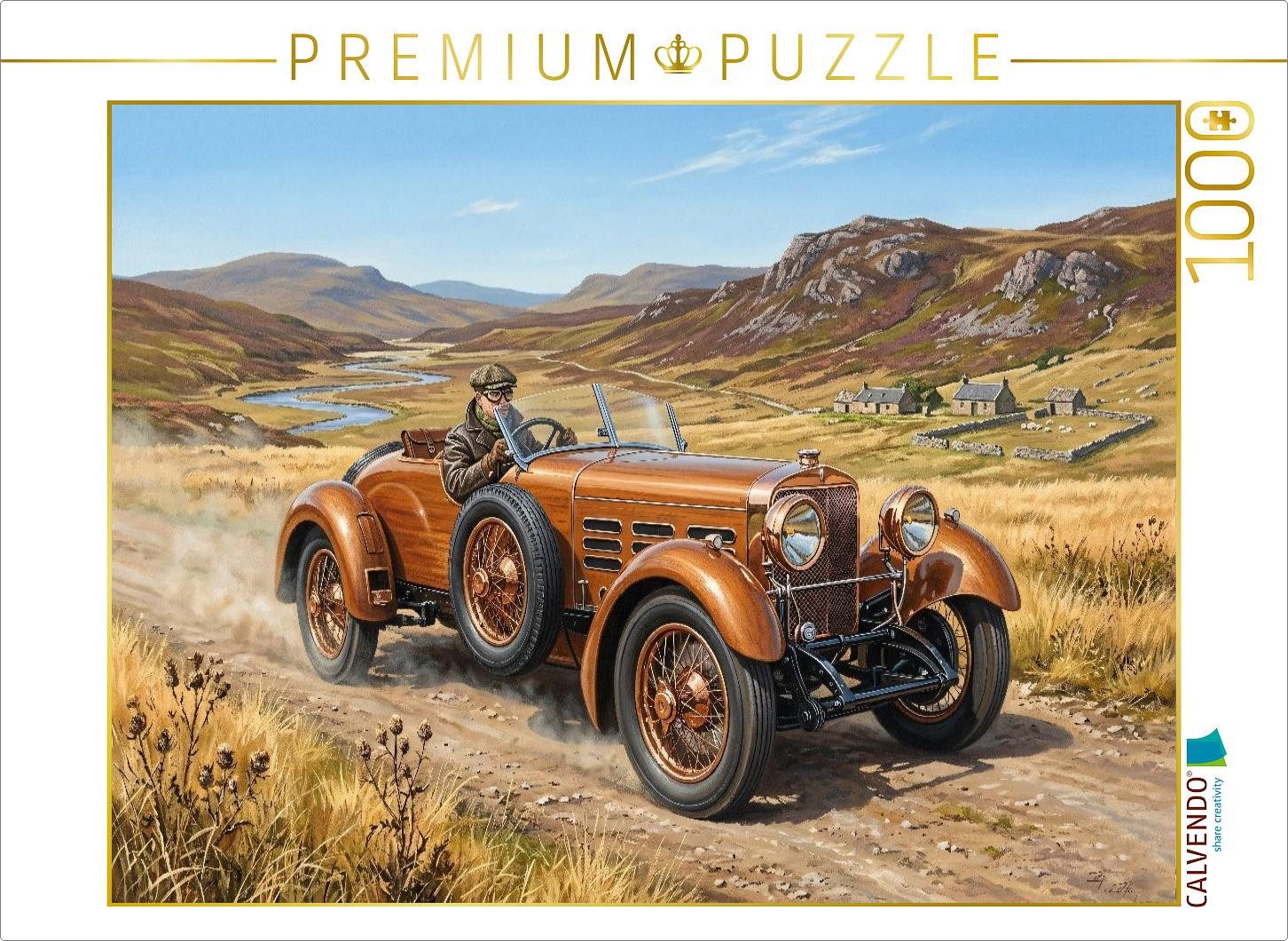 CALVENDO Puzzle CALVENDO Puzzle In the 1920s, a Spanish Hispano-Suiza was the epitome, 1000 Puzzleteile