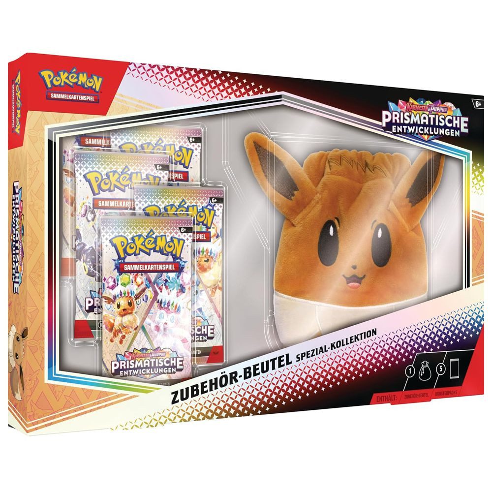 POKÉMON Sammelkarte Zubehör-Beutel Spezial-Kollektion Pokemon Karten deutsch