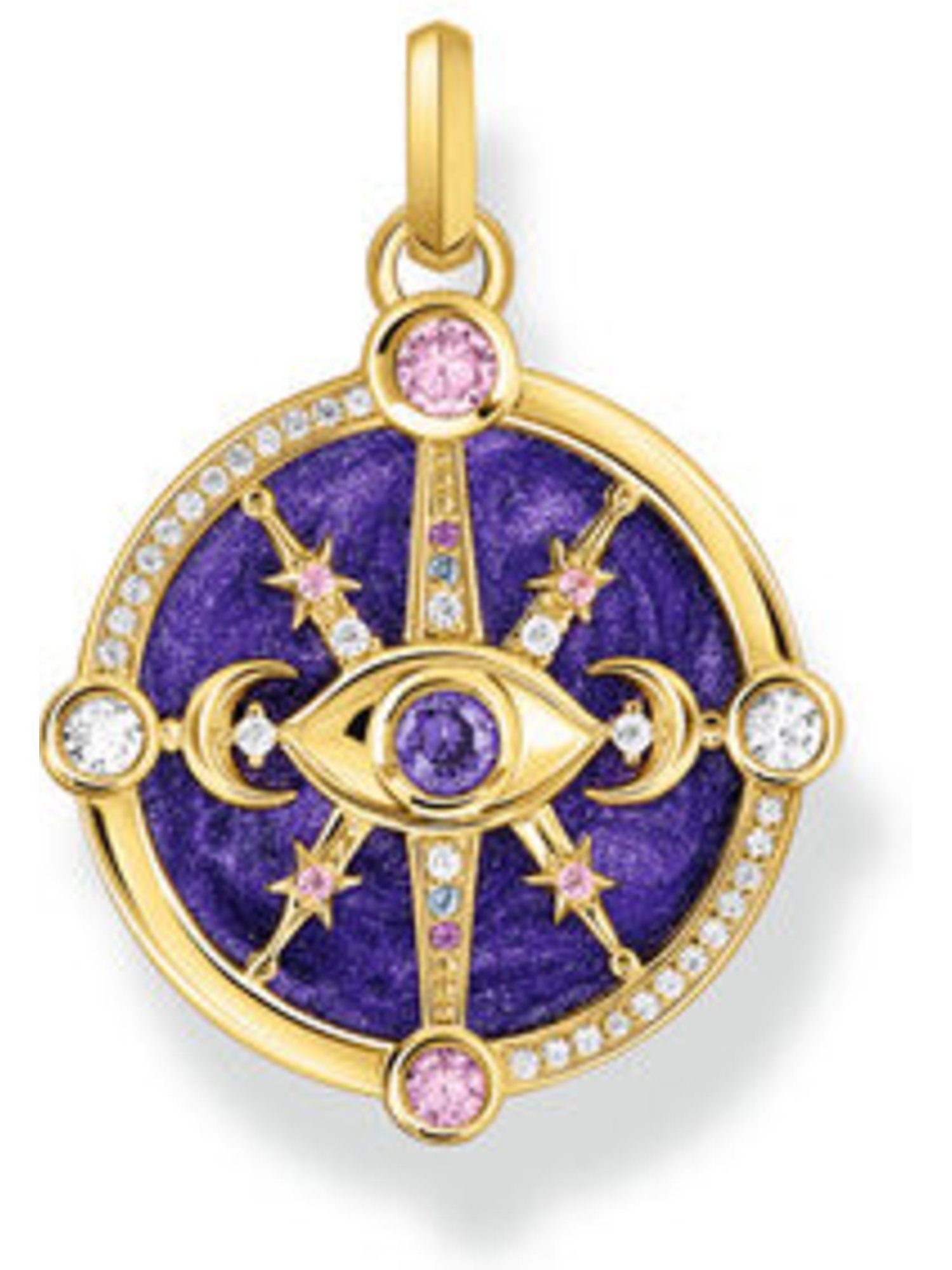 THOMAS SABO Kettenanhänger lila...