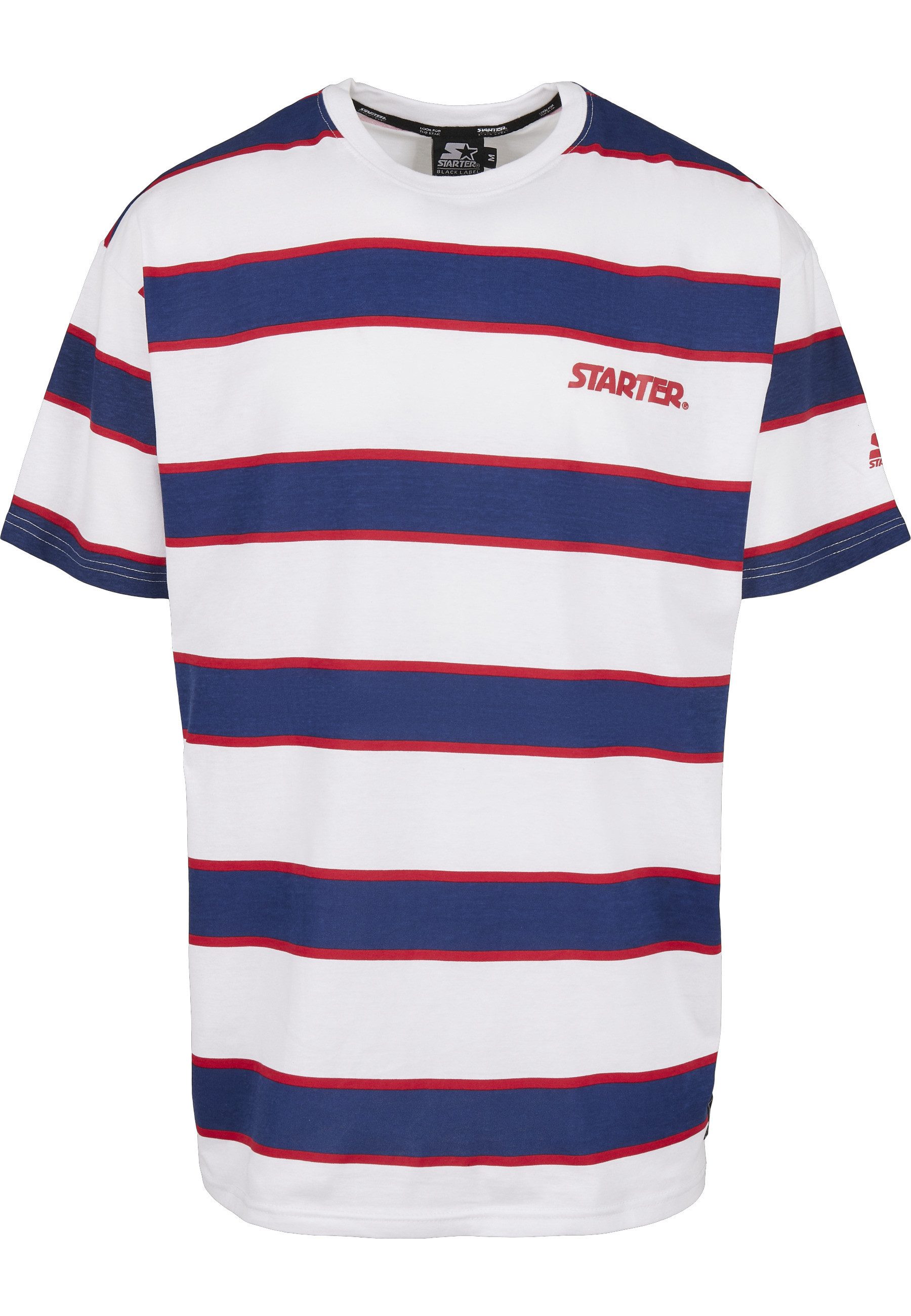 Starter Black Label T-Shirt Starter Black Label Herren Starter Logo Striped Tee (1-tlg)