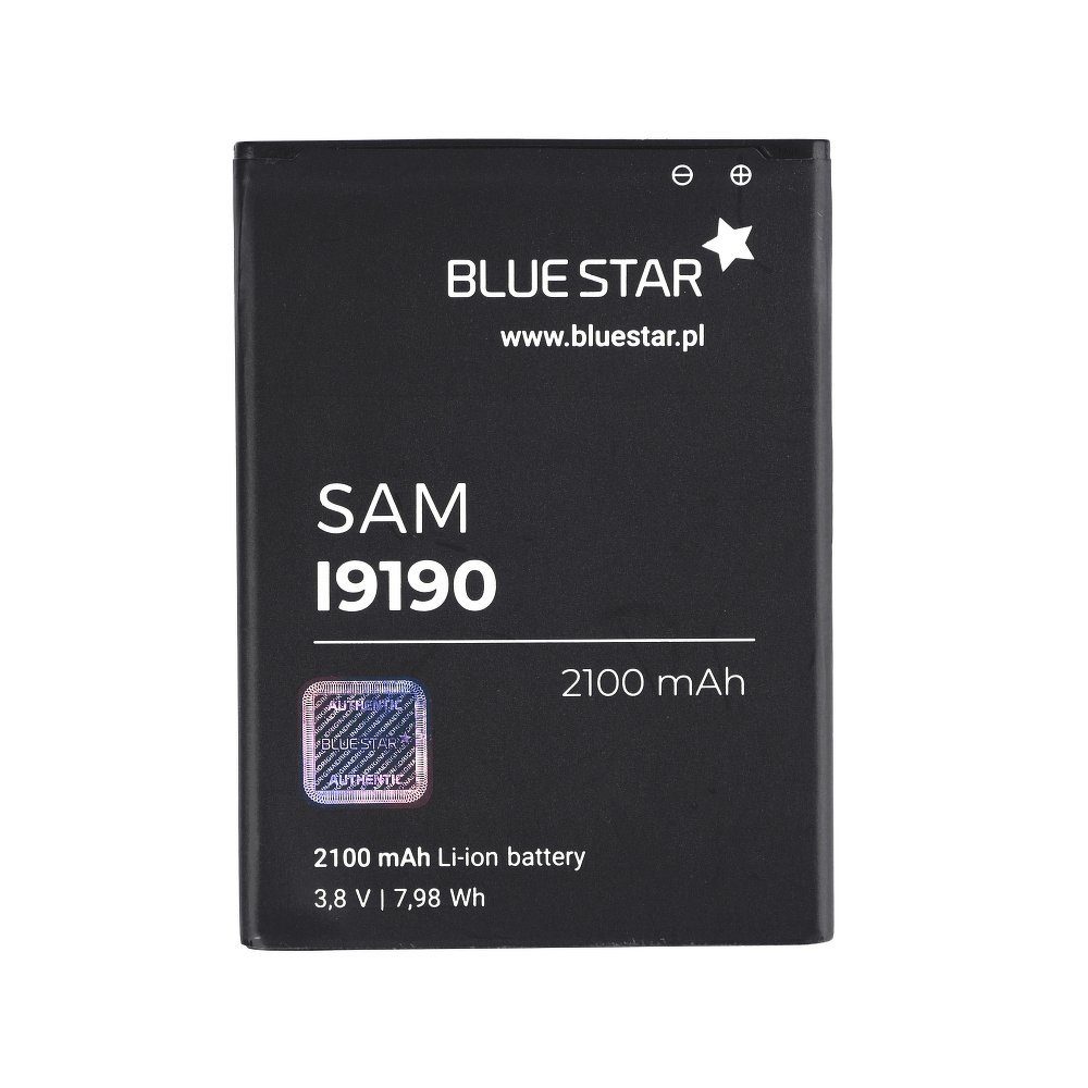 BlueStar Akku Ersatz kompatibel mit Samsung I9190 Galaxy S4 Mini 2100 mAh Austausch Batterie Premium Accu B-B500BEBEC Smartphone-Akku | Handy-Akkus
