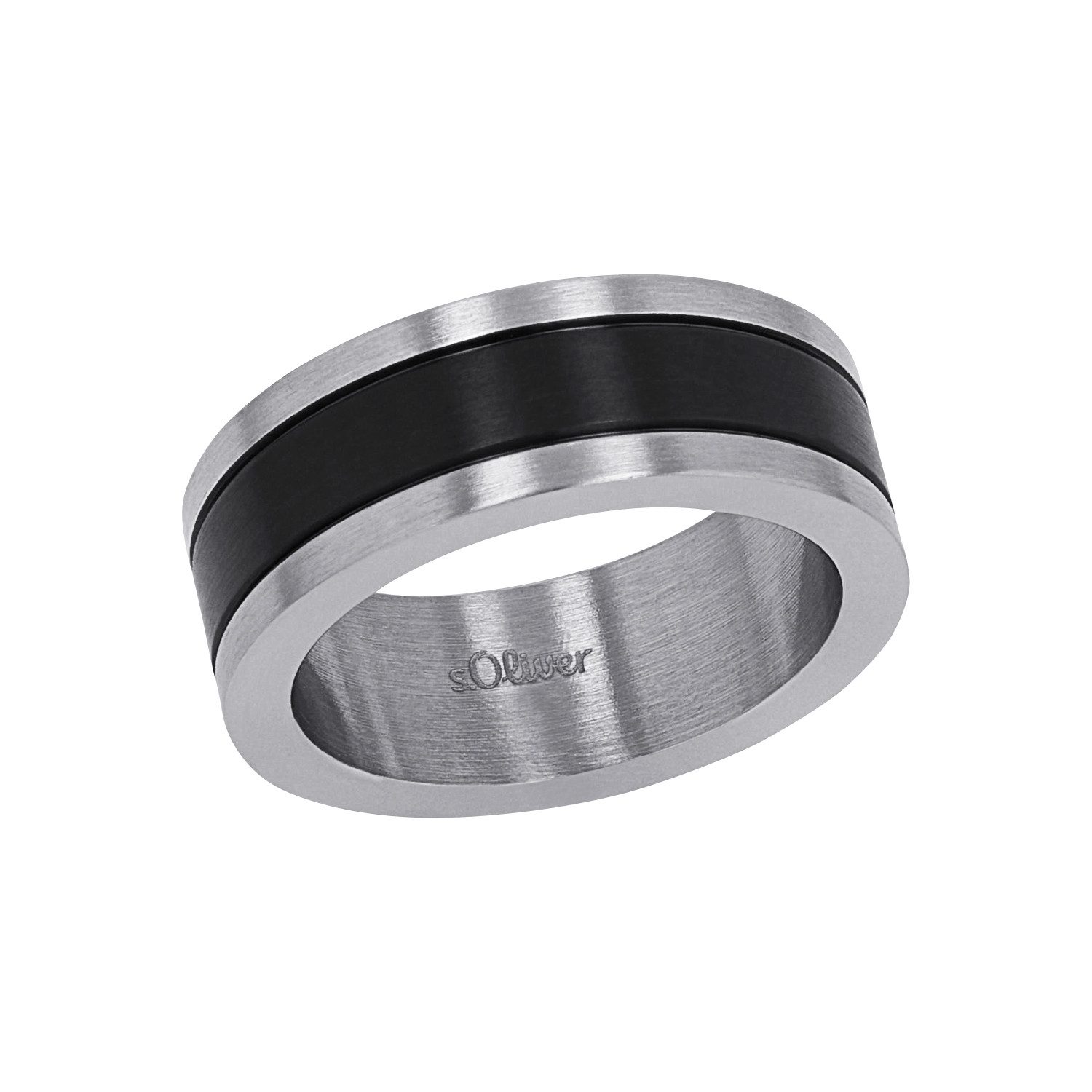 s.Oliver Fingerring s.Oliver Ring für Herren, Edelstahl (Ring, 1-tlg)