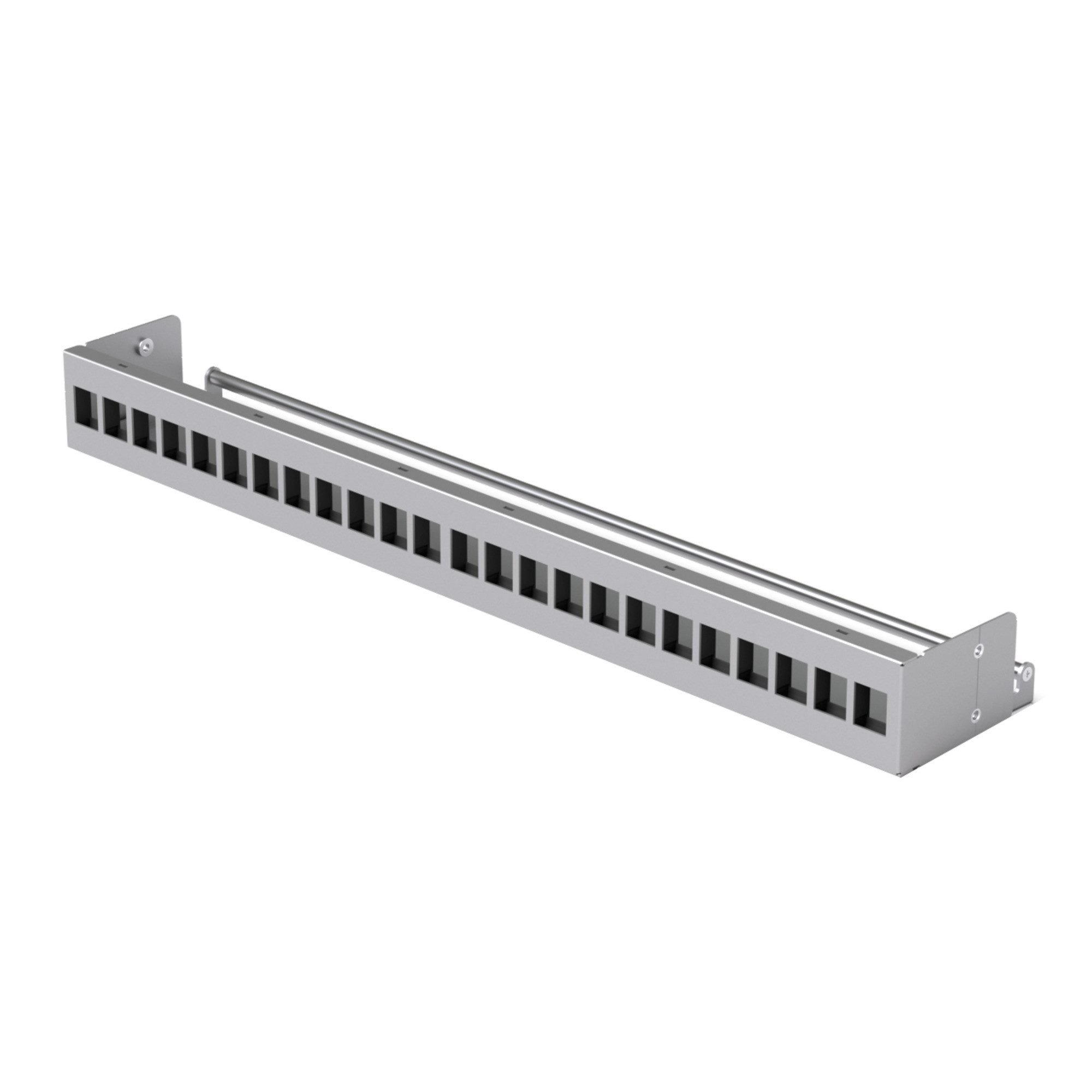 Ubiquiti Networks Ubiquiti Blank Keystone Patchpanel, 24 Ports, (1 Netzwerk-Panel