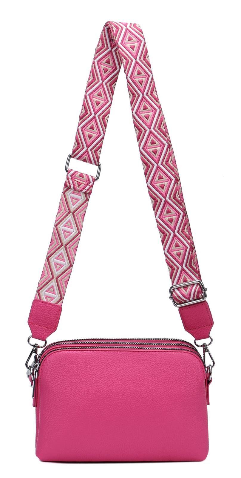 Schultertasche Damen Tasche Bodybag Umhängetasche Crossbody Brusttasche Handtasche