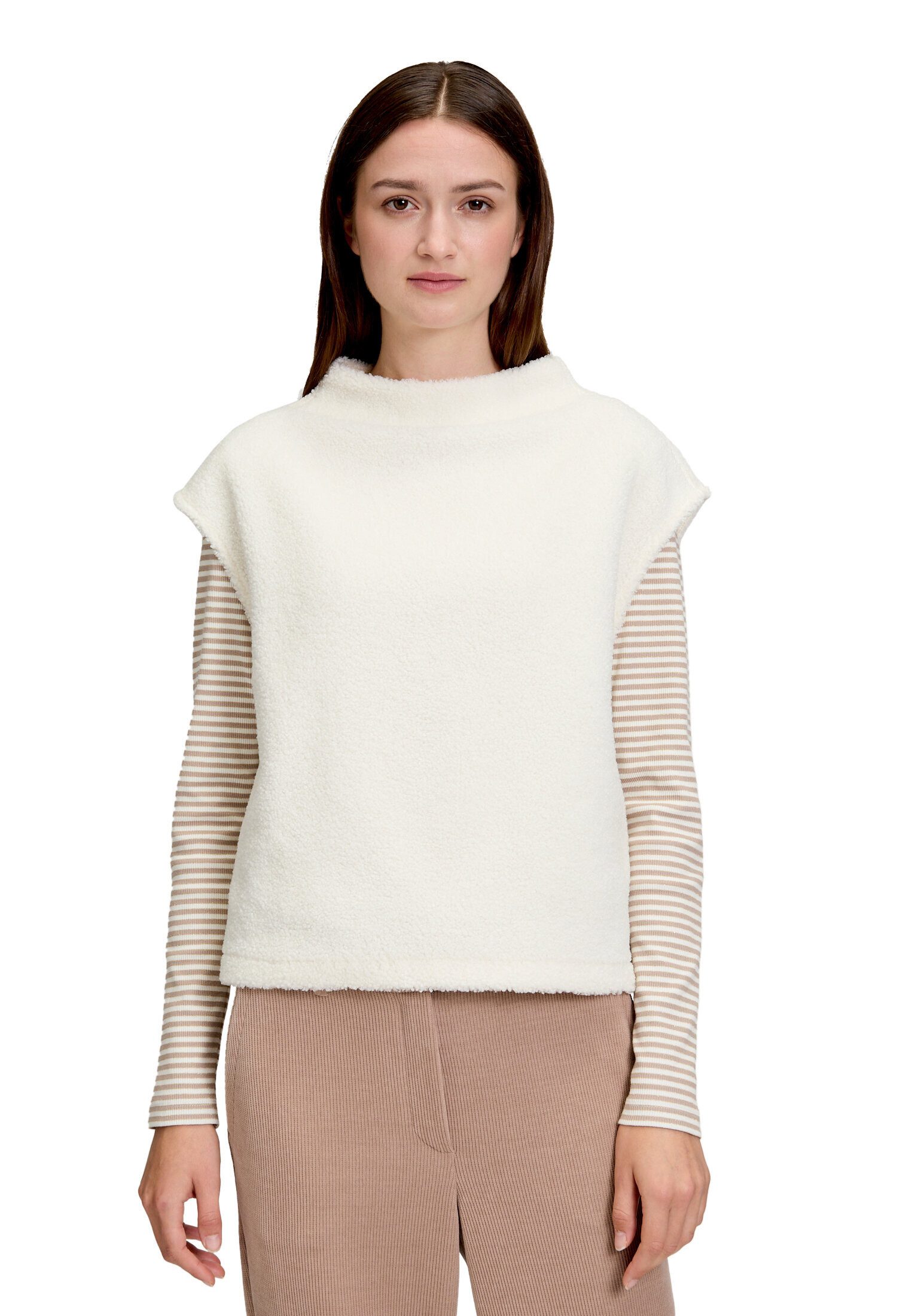 Betty&Co T-Shirt Damen mit Seitenschlitzen (1-tlg)