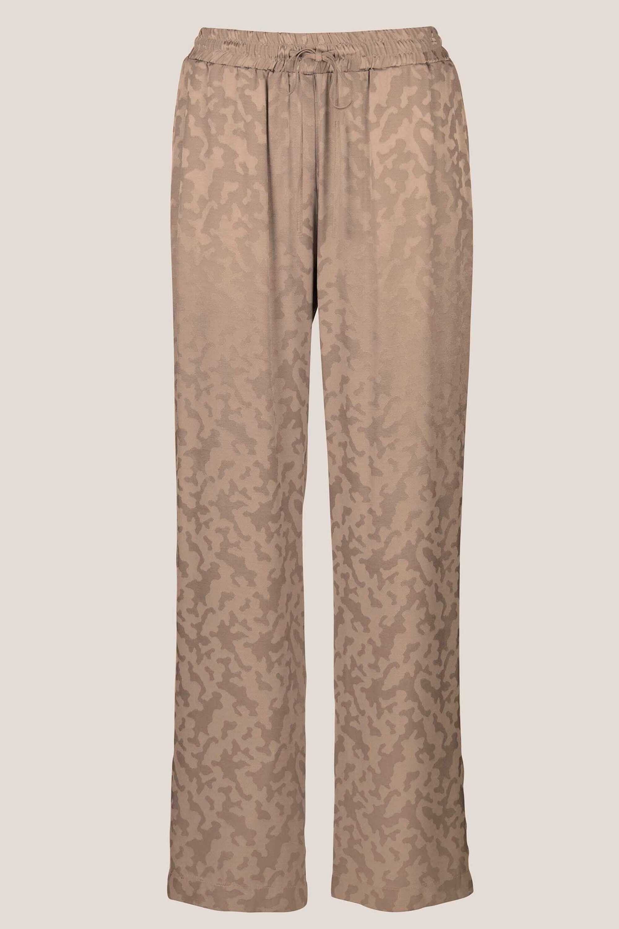 Stoffhose Schlupfhose mit langem Bein, Viskose