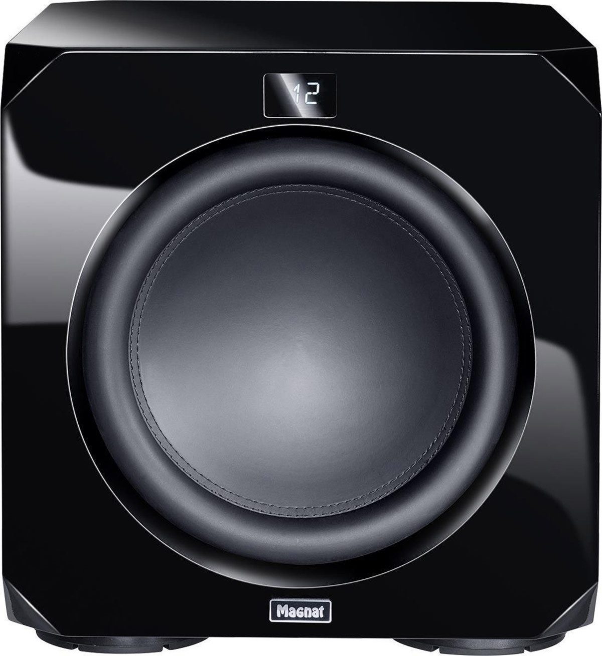Magnat Omega CS 12 12 Zoll Aktiv-Subwoofer mit 1100 Watt, seidenmatt schwarz Subwoofer