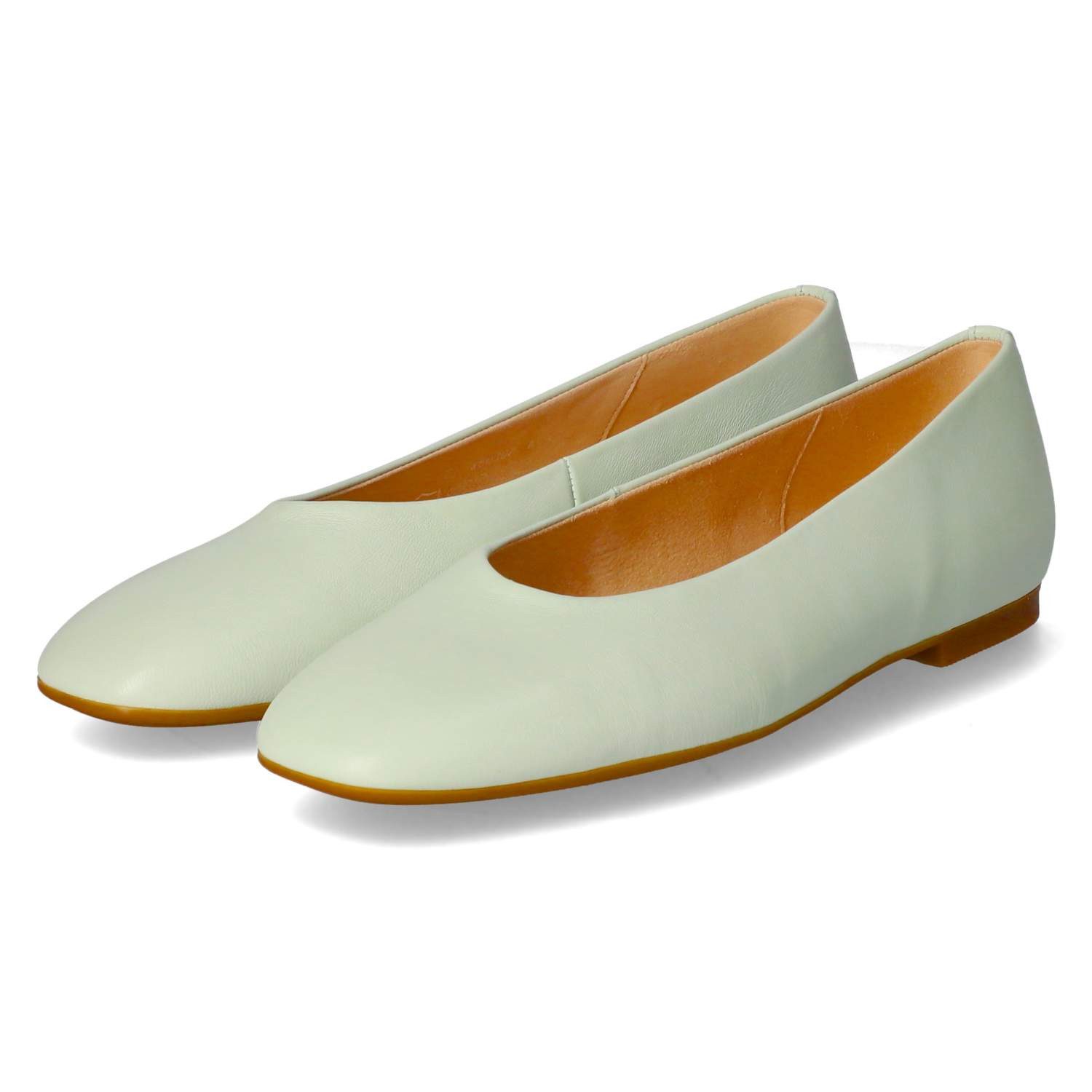 Gabor Gabor 64.140.24 Damen Glattleder green Ballerina