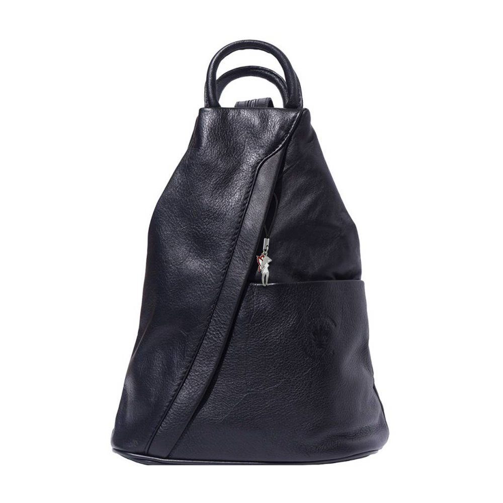 FLORENCE Handtasche Florence Damen Schultertasche schwarz (Cityrucksack), D günstig online kaufen
