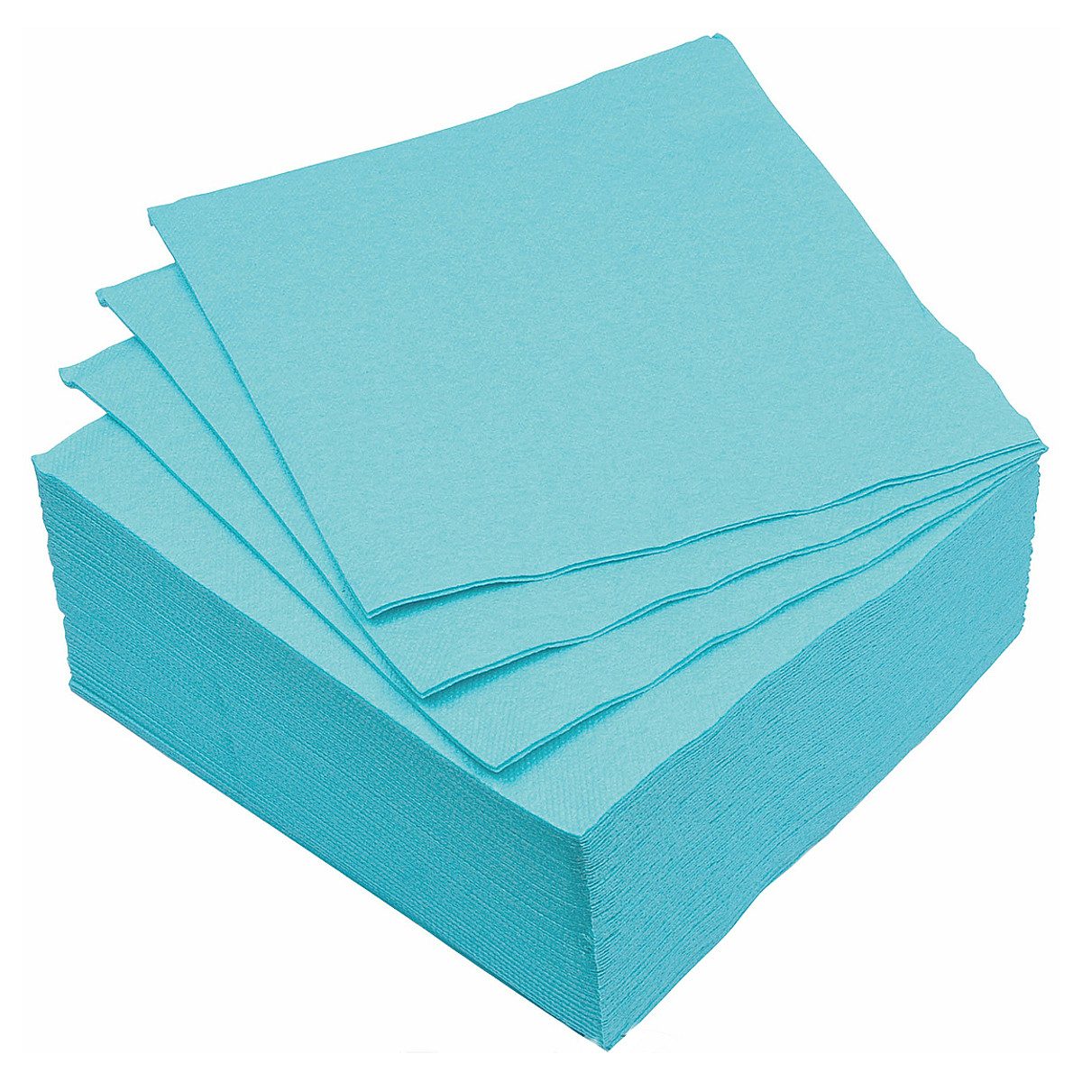 Macosa Home Papierserviette Servietten Set 40 Stk. Blau 38 cm Tisch-Deko Papierservietten, (40 Stk. Tischservietten Mundtuch, Partyservietten Dekoservietten), Papierservietten Einweg-Servietten Papier