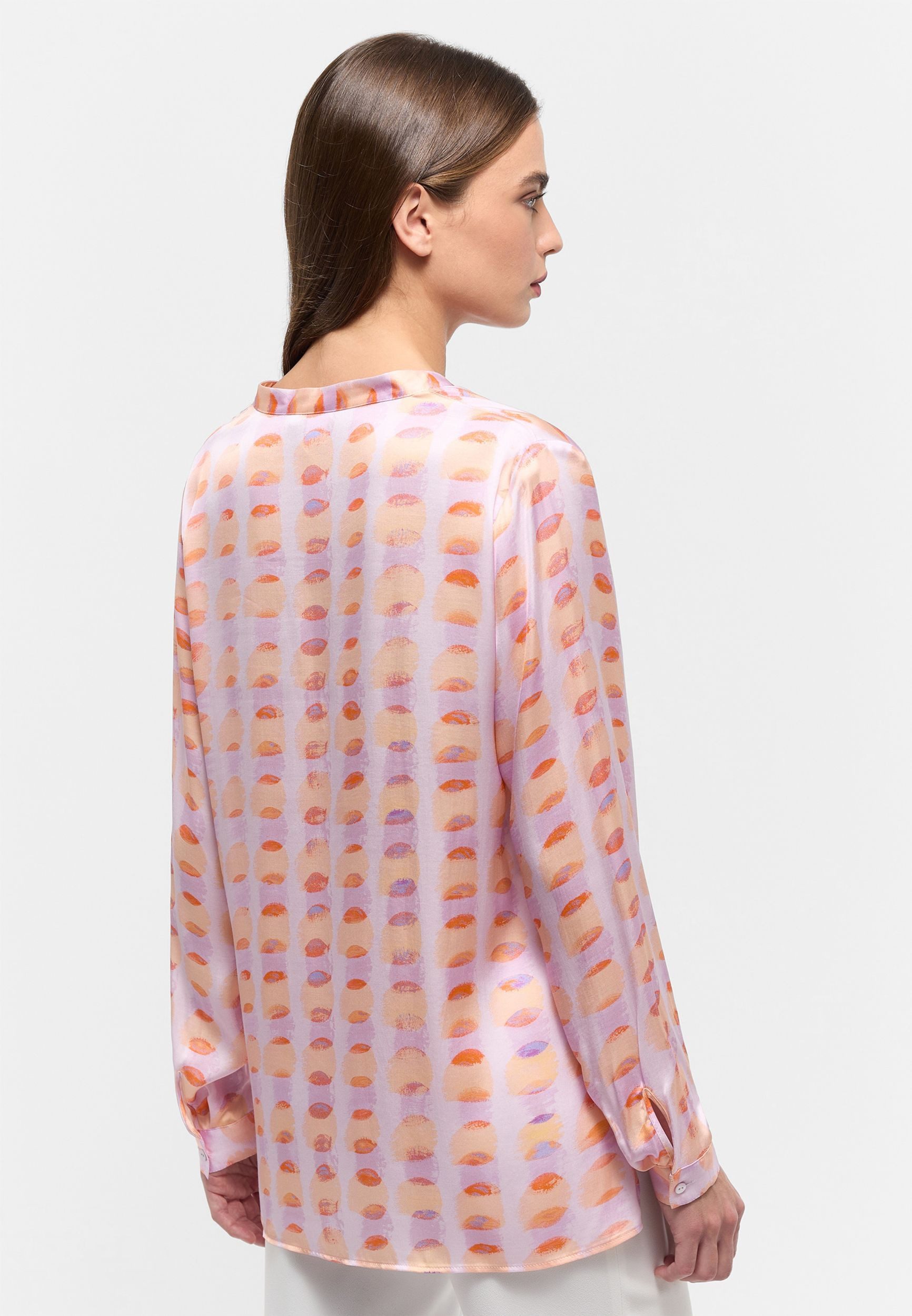 Eterna Druckbluse Bluse Viskose Langarm